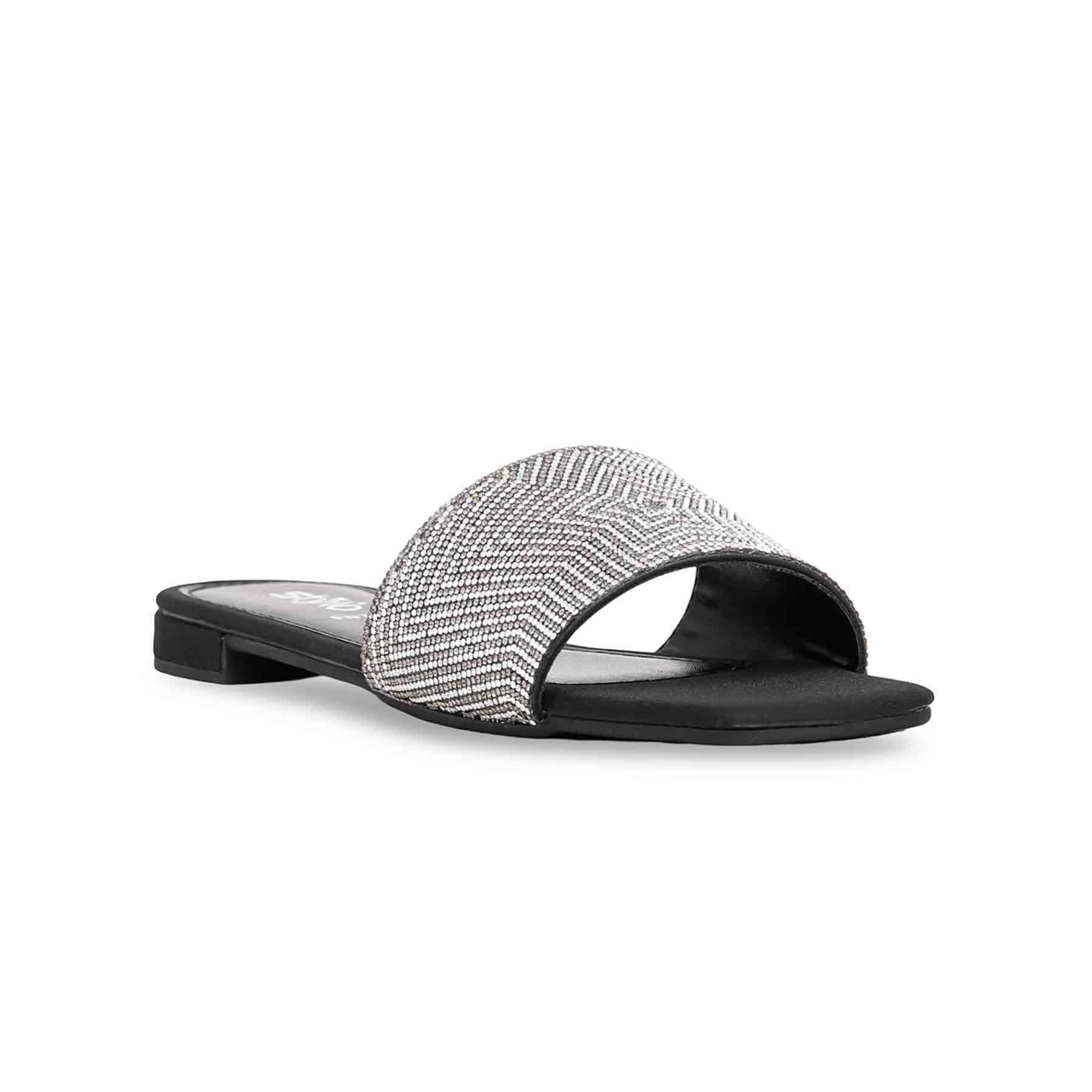 Black Fancy Slipper FN7785 - Image 2
