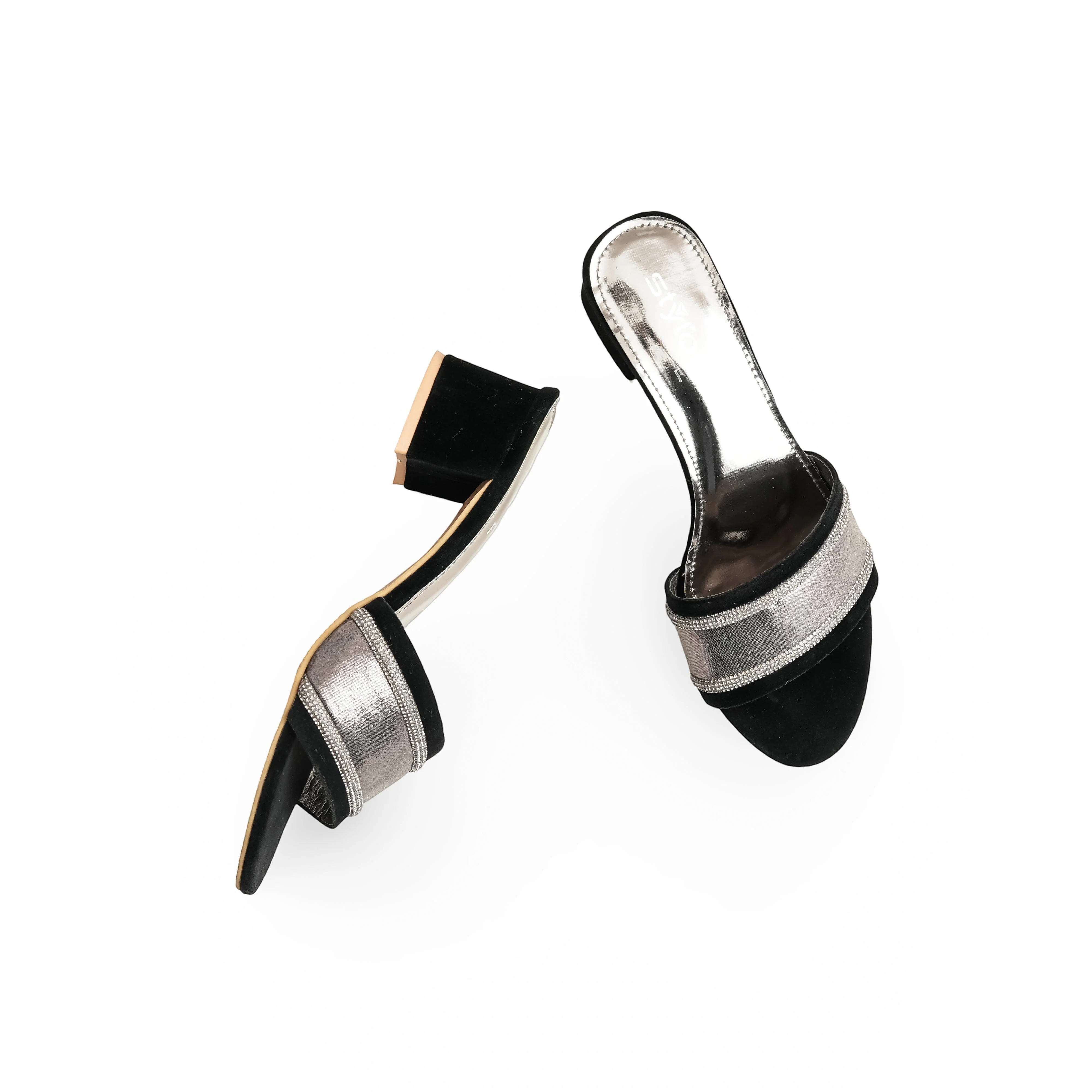 Black Fancy Slipper FN7831 - Image 4