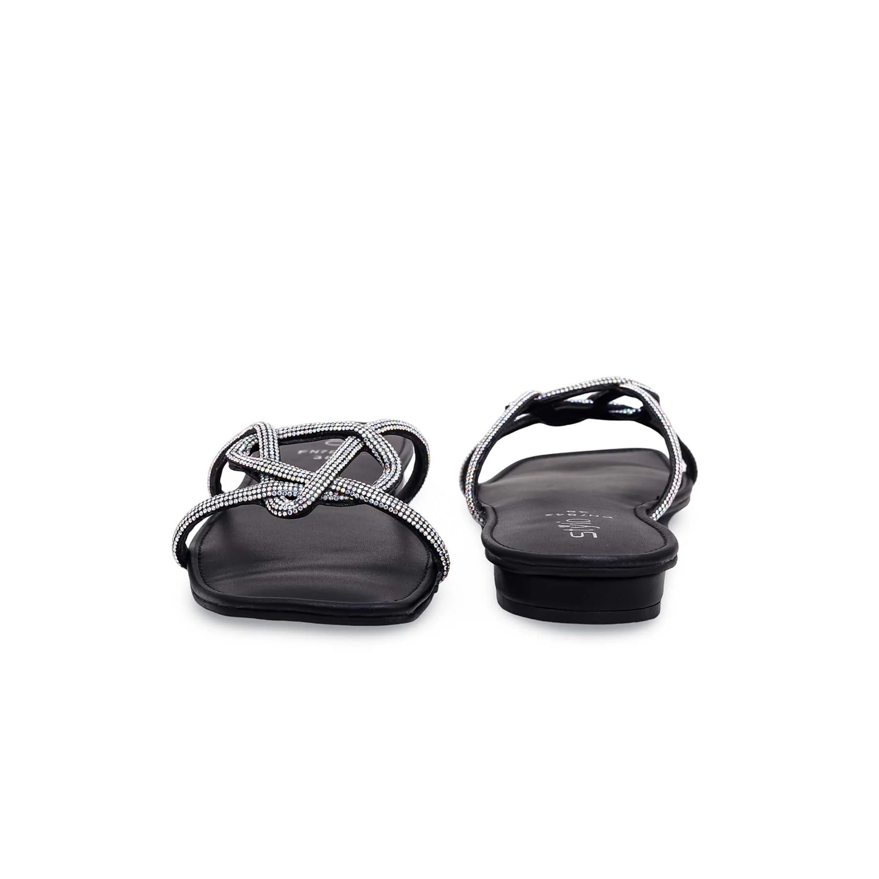 Black Fancy Slipper FN7842 - Image 3