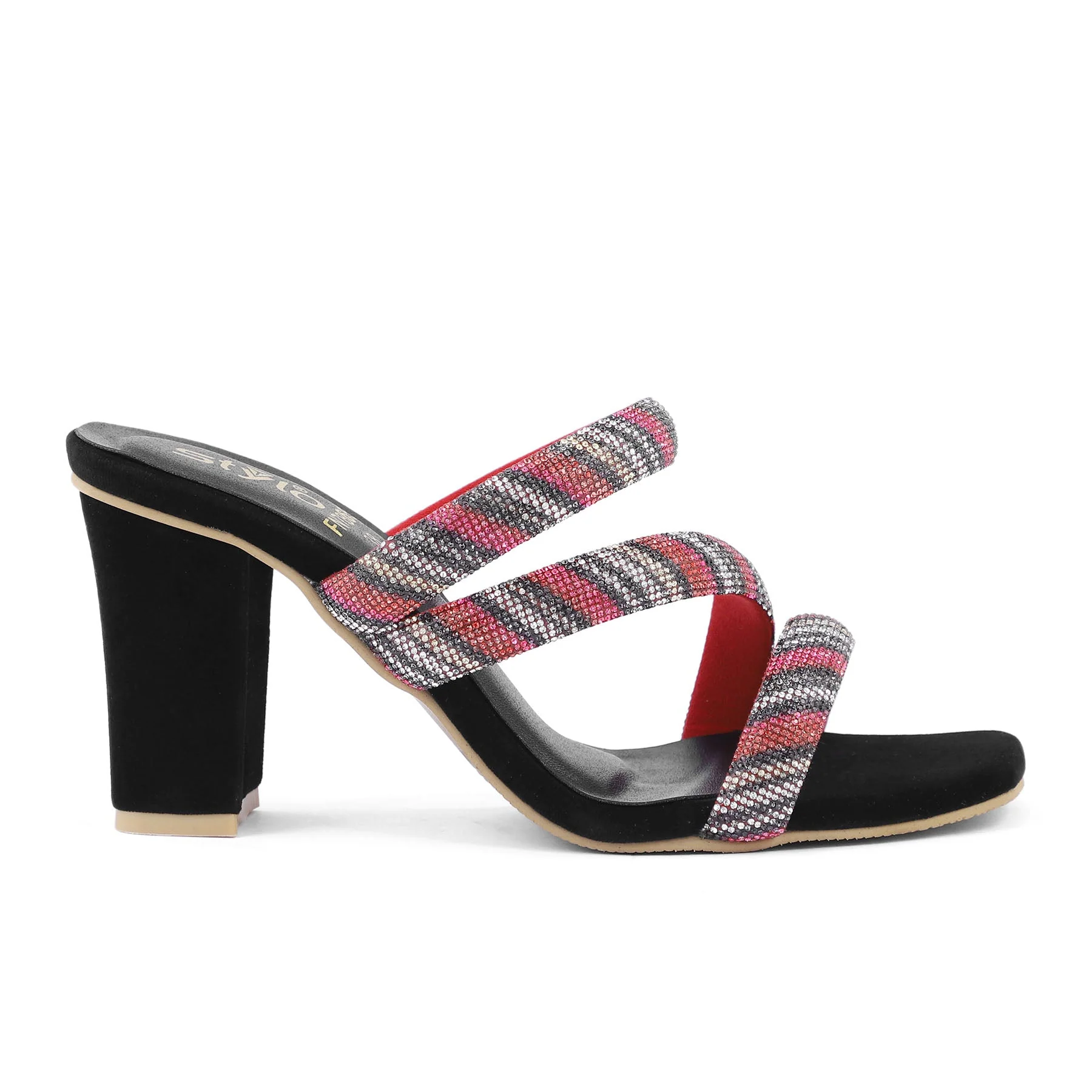 Black Fancy Slipper FN7865 - Image 2