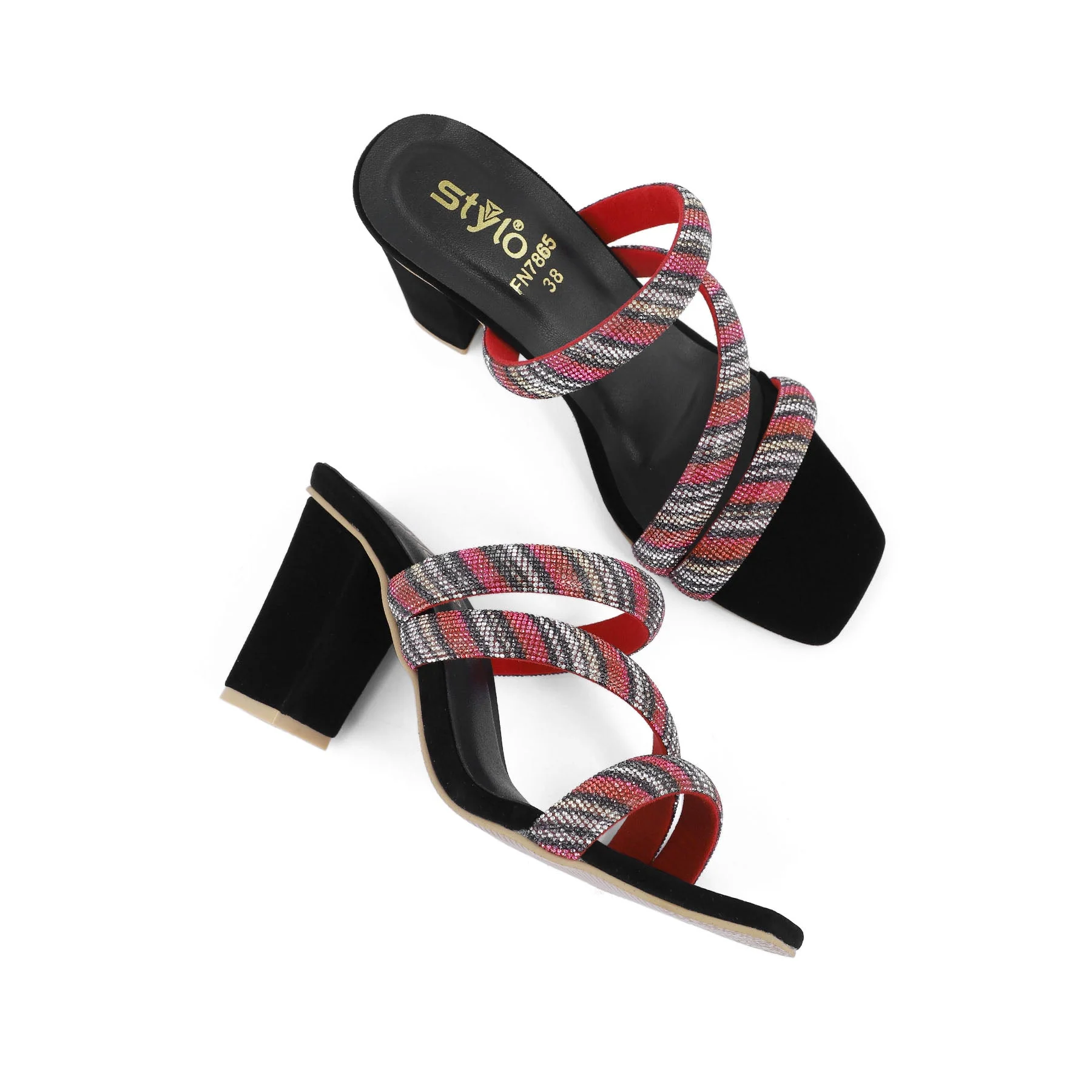 Black Fancy Slipper FN7865 - Image 5