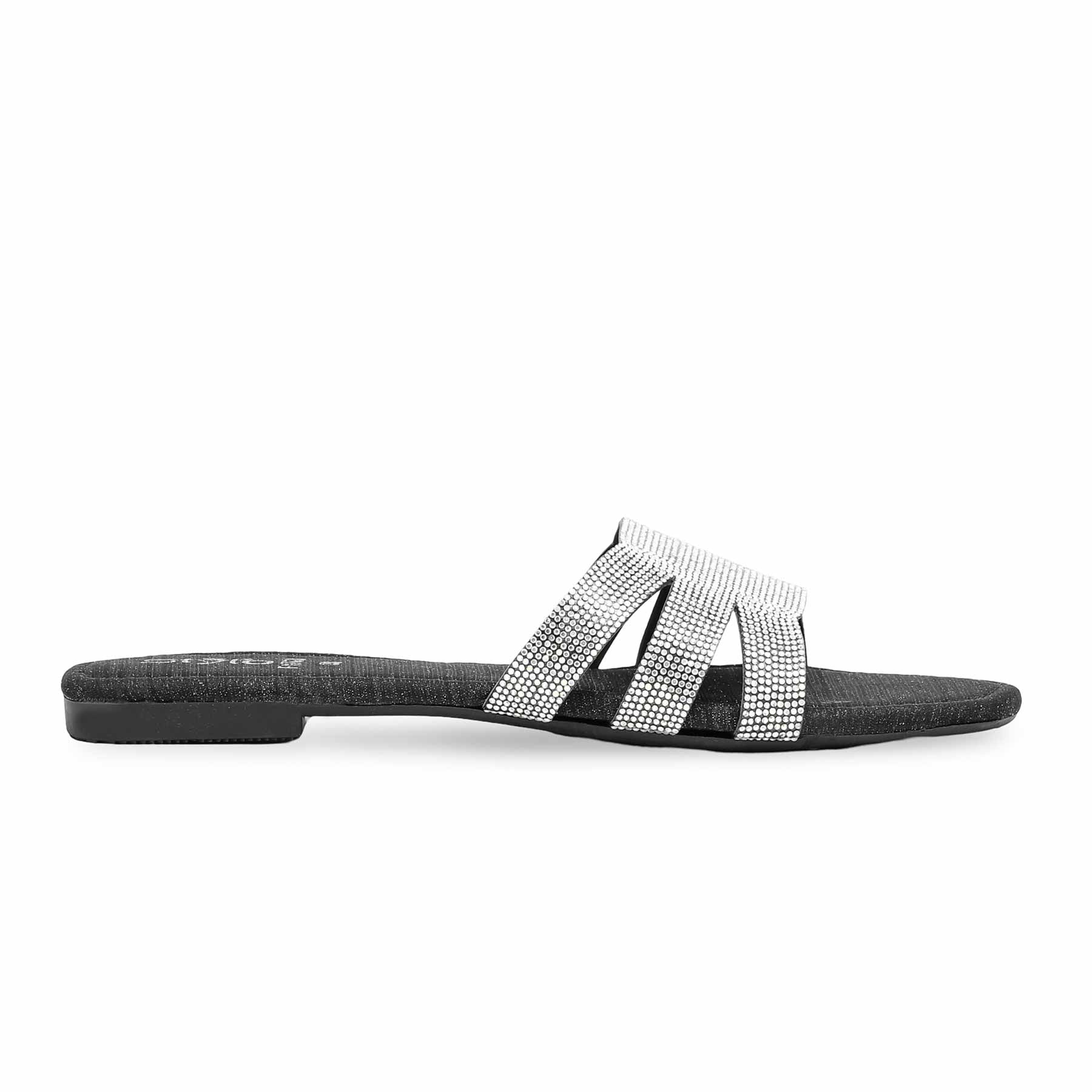 Black Fancy Slipper FN7878 - Image 2