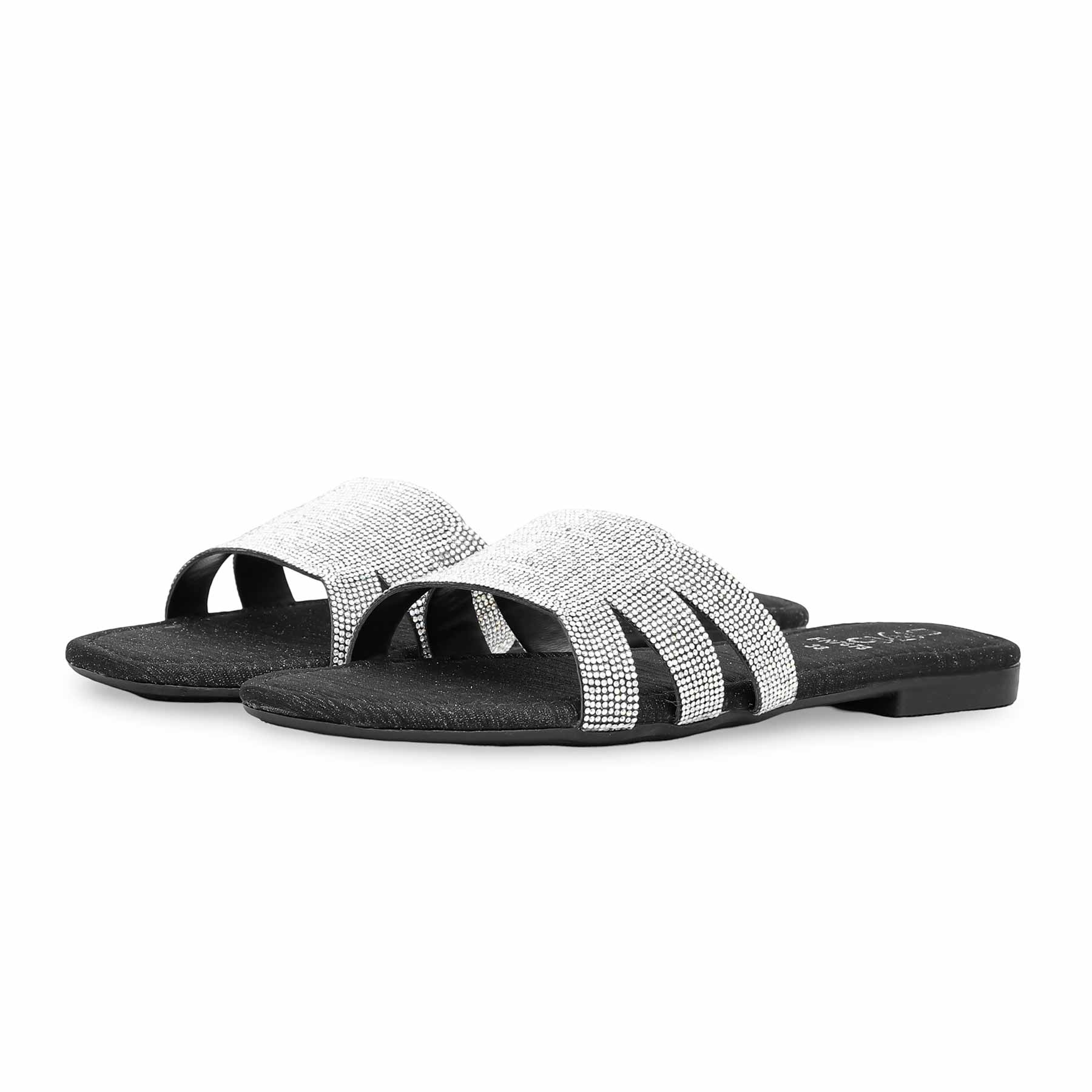 Black Fancy Slipper FN7878 - Image 3