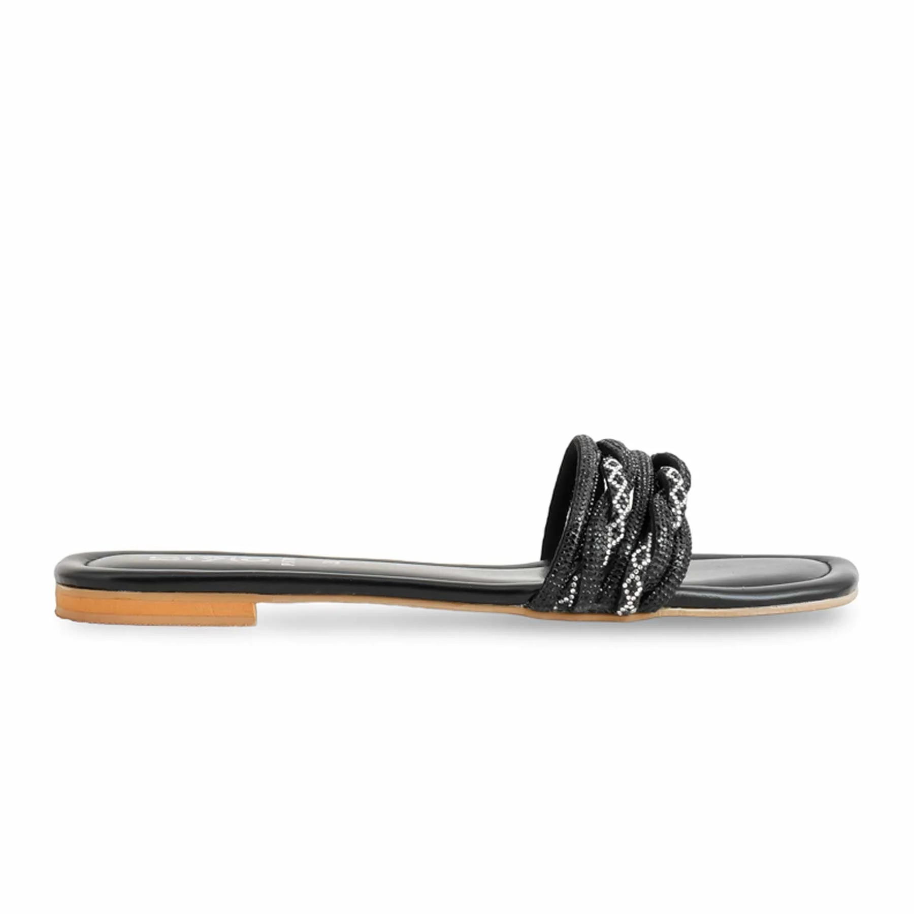 Black Fancy Slipper FN7891 - Image 2