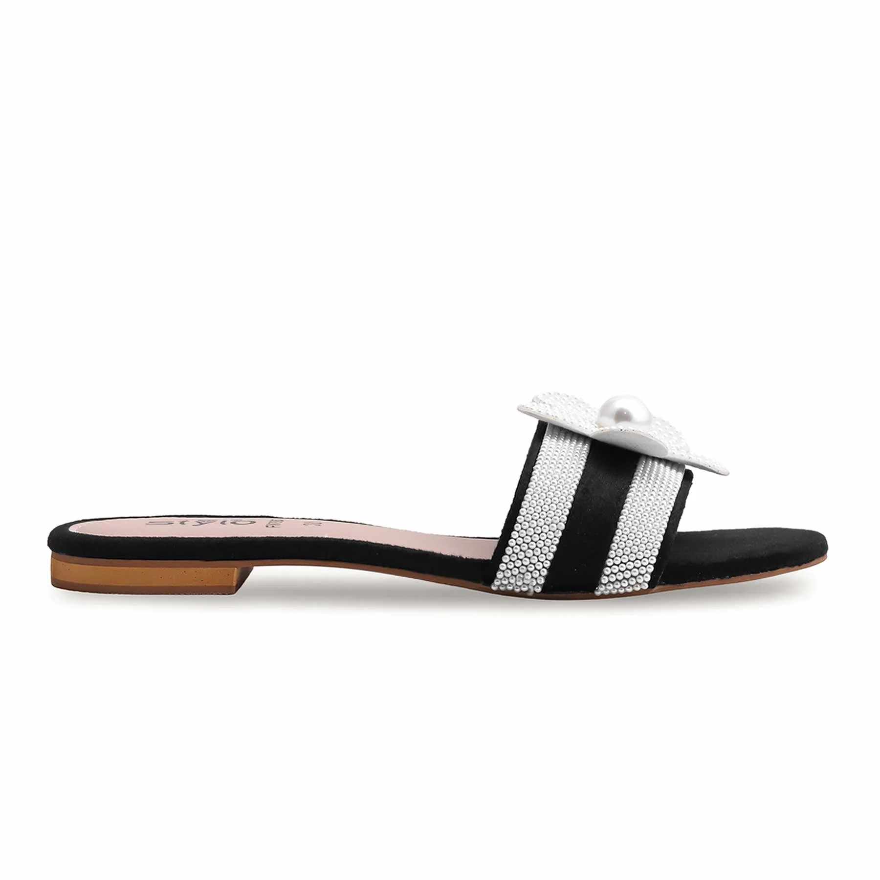 Black Fancy Slipper FN7895 - Image 2