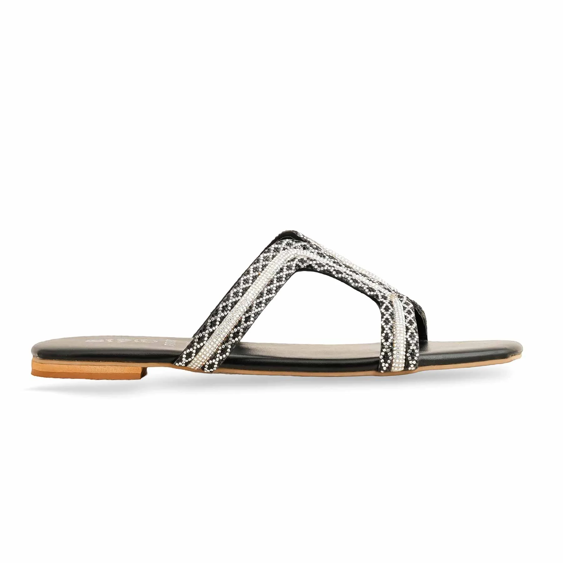 Black Fancy Slipper FN7907 - Image 2