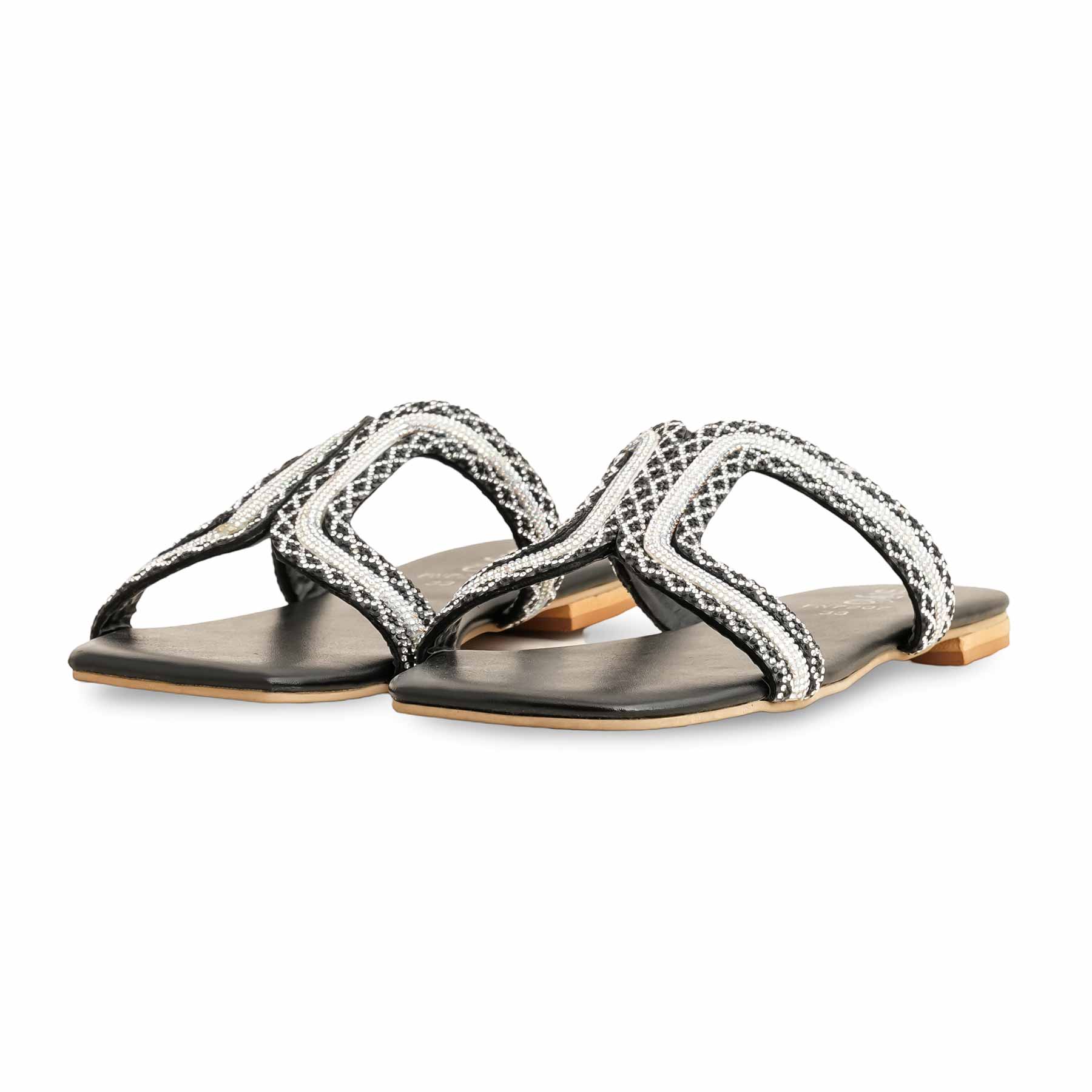 Black Fancy Slipper FN7907 - Image 3