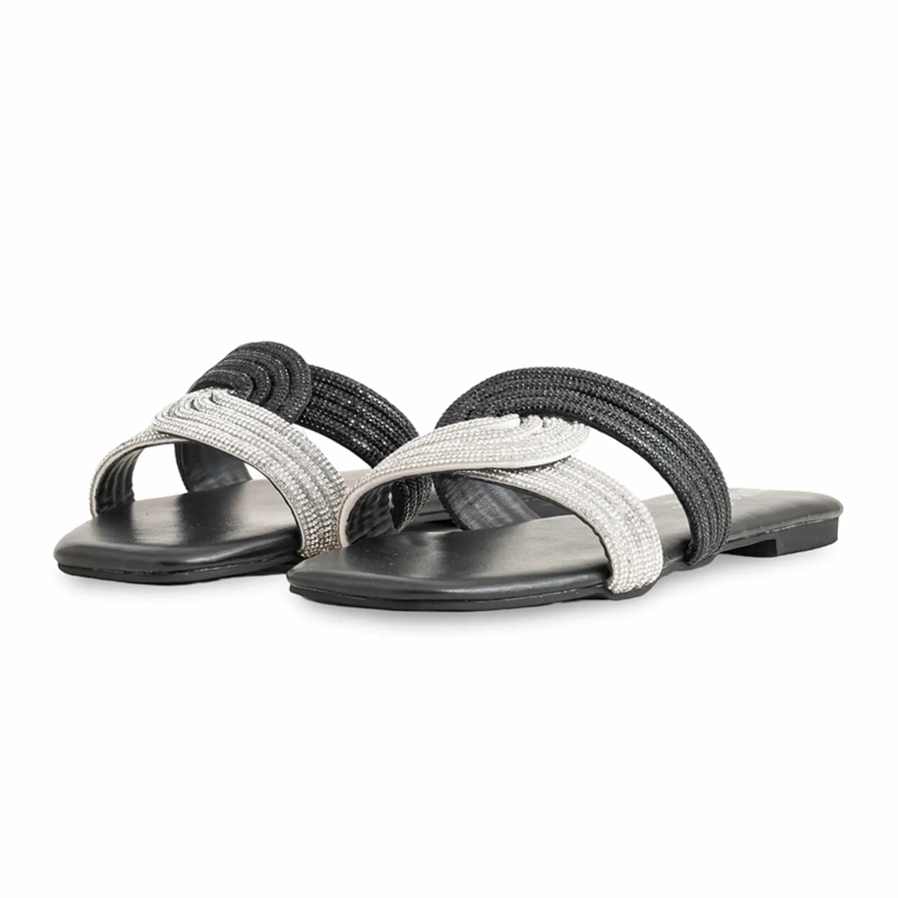 Black Fancy Slipper FN7927 - Image 3