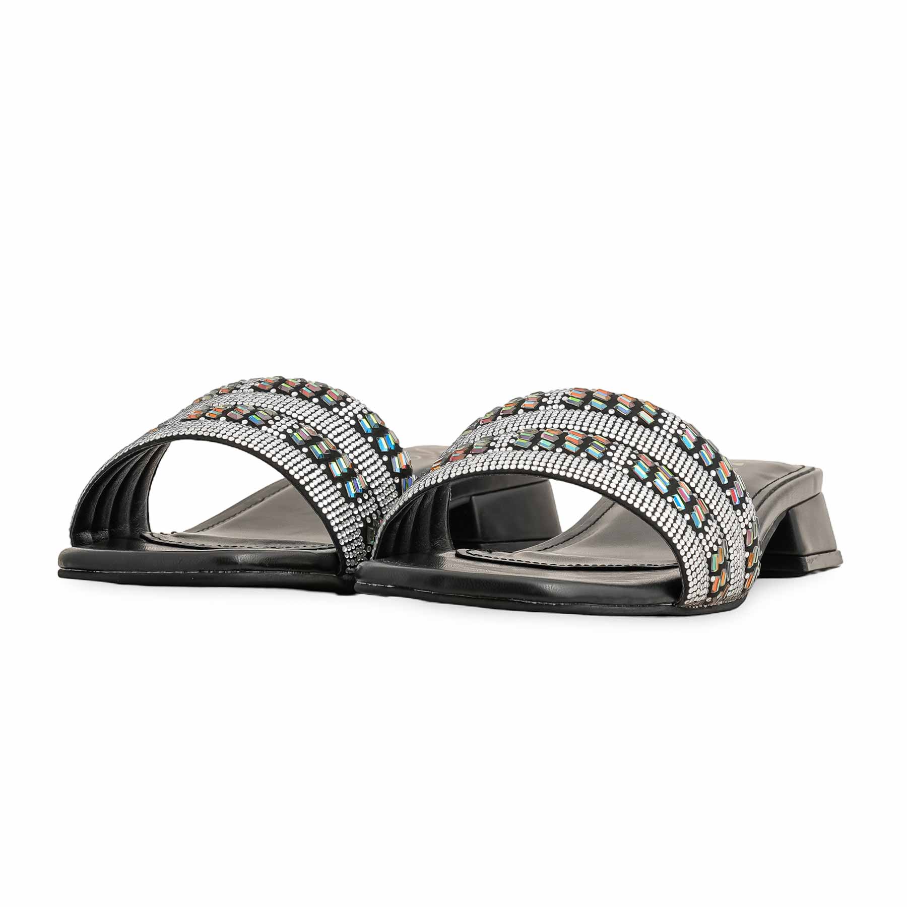 Black Fancy Slipper FN7941 - Image 3