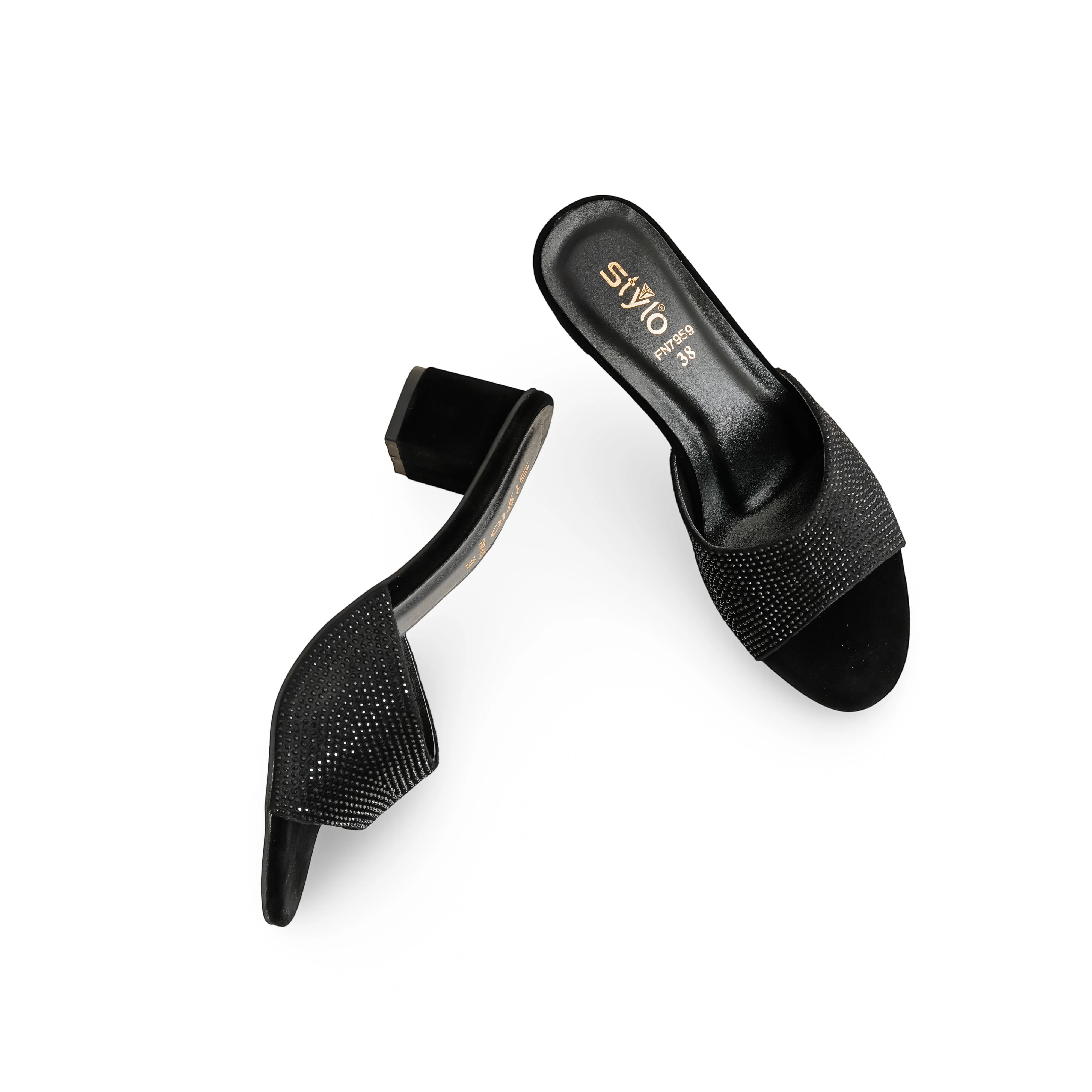 Black Fancy Slipper FN7959 - Image 5