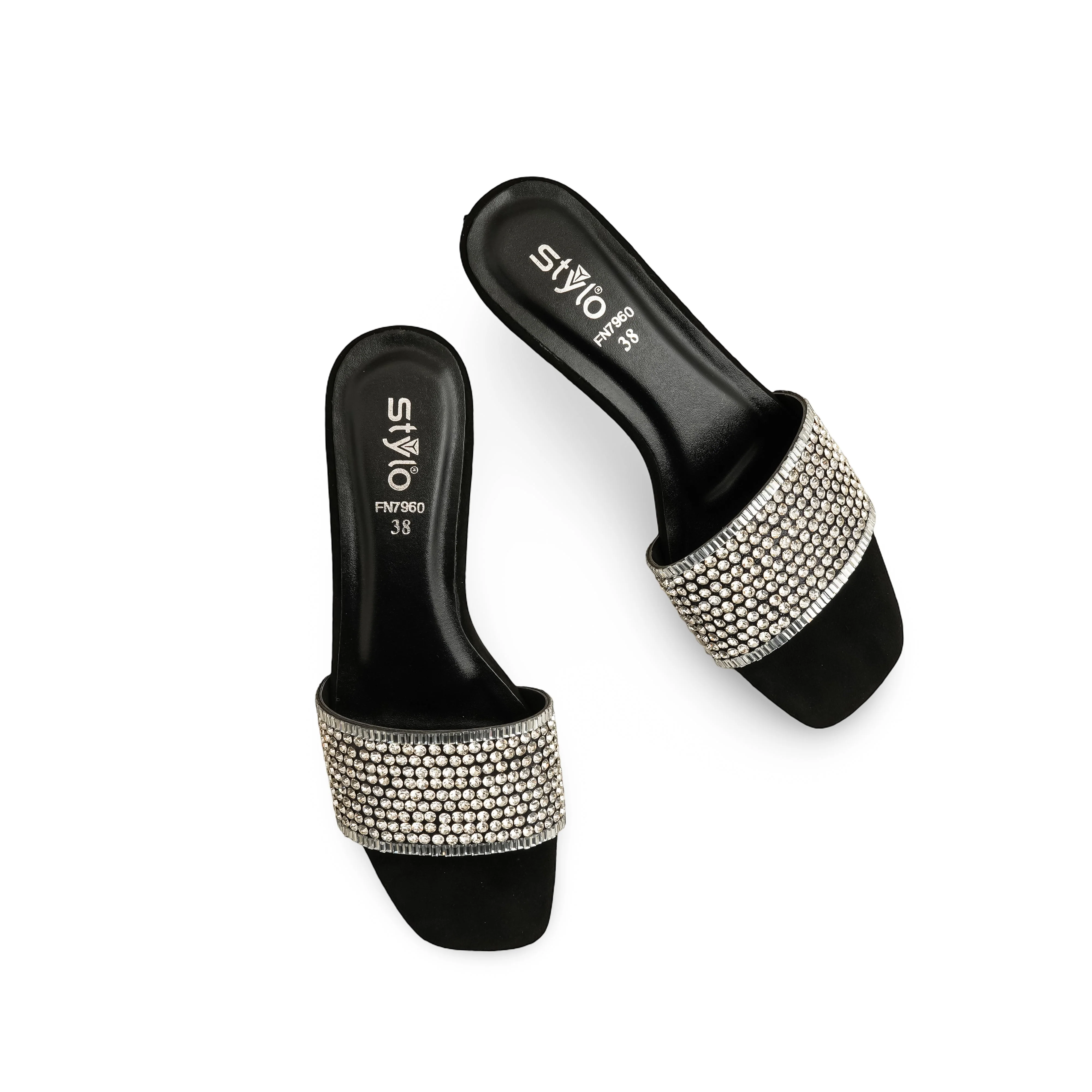 Black Fancy Slipper FN7960 - Image 5