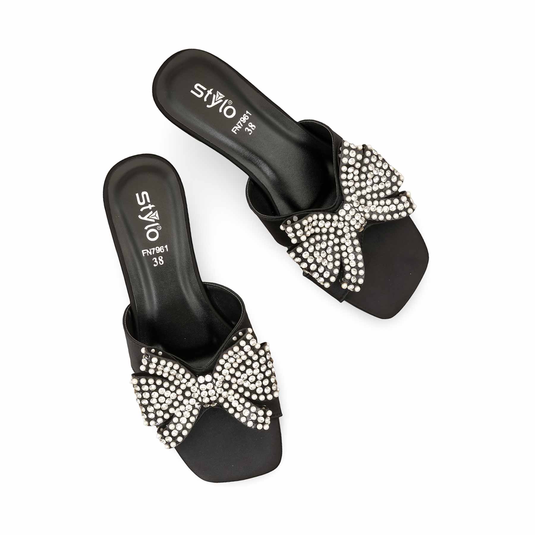 Black Fancy Slipper FN7961 - Image 5