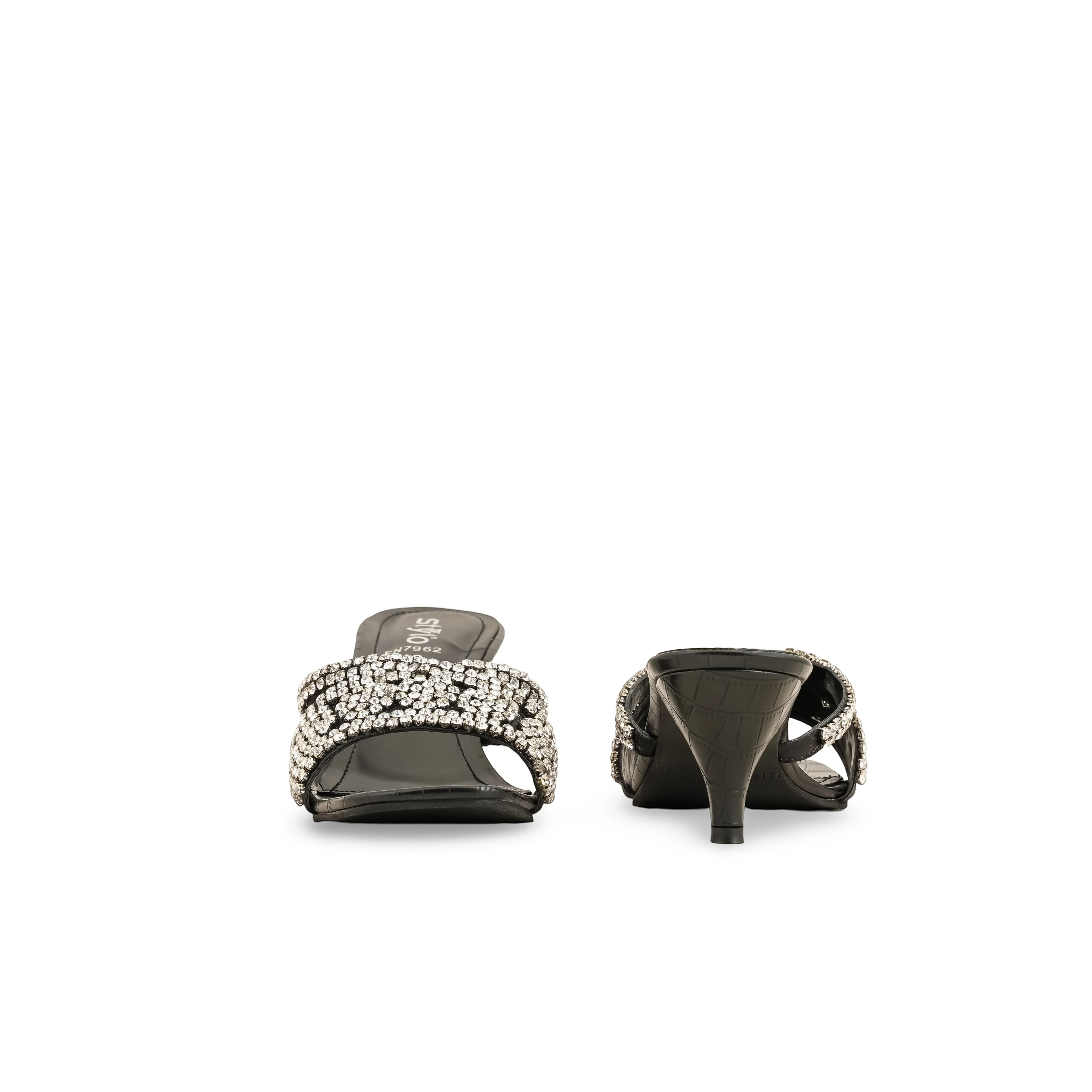 Black Fancy Slipper FN7962 - Image 4