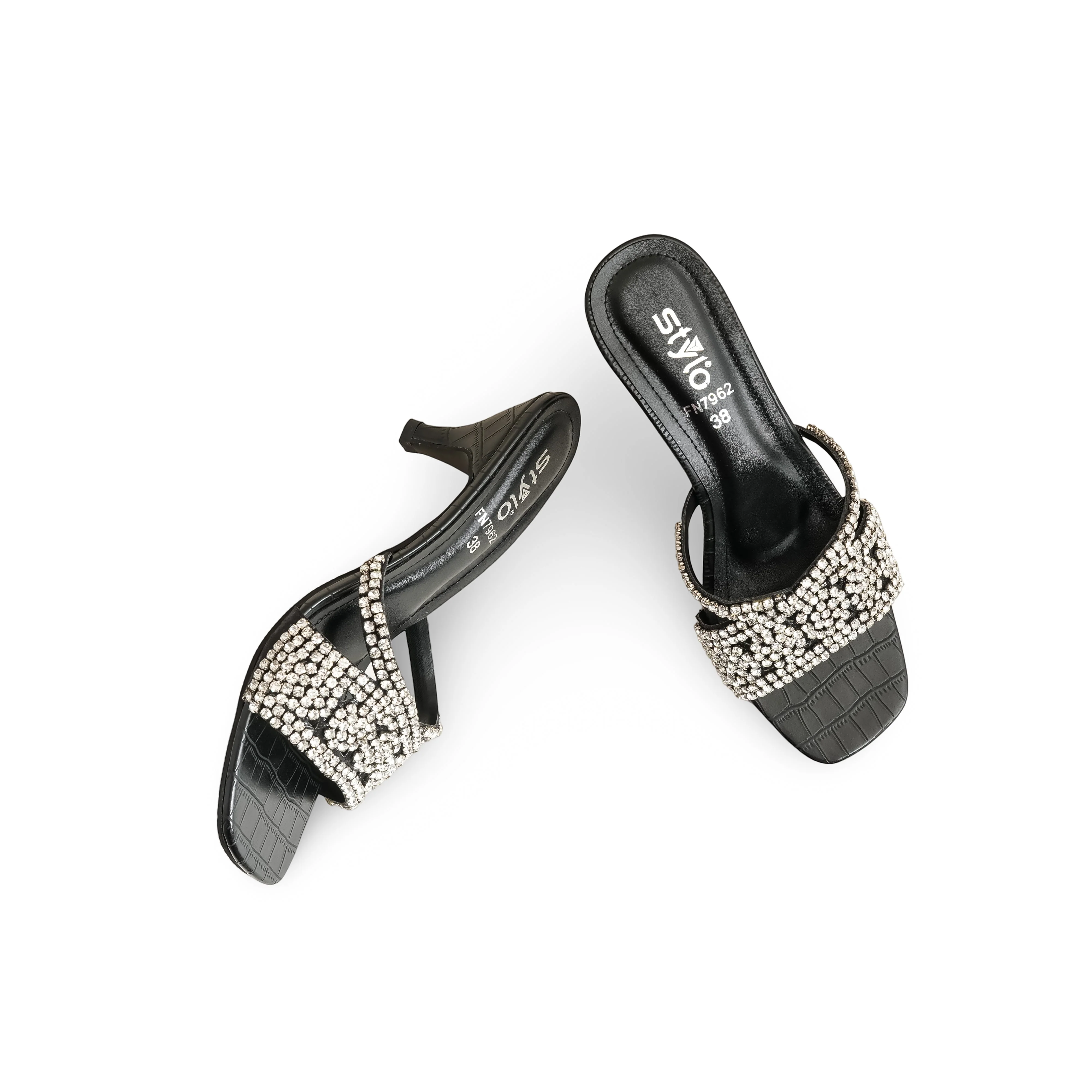 Black Fancy Slipper FN7962 - Image 5
