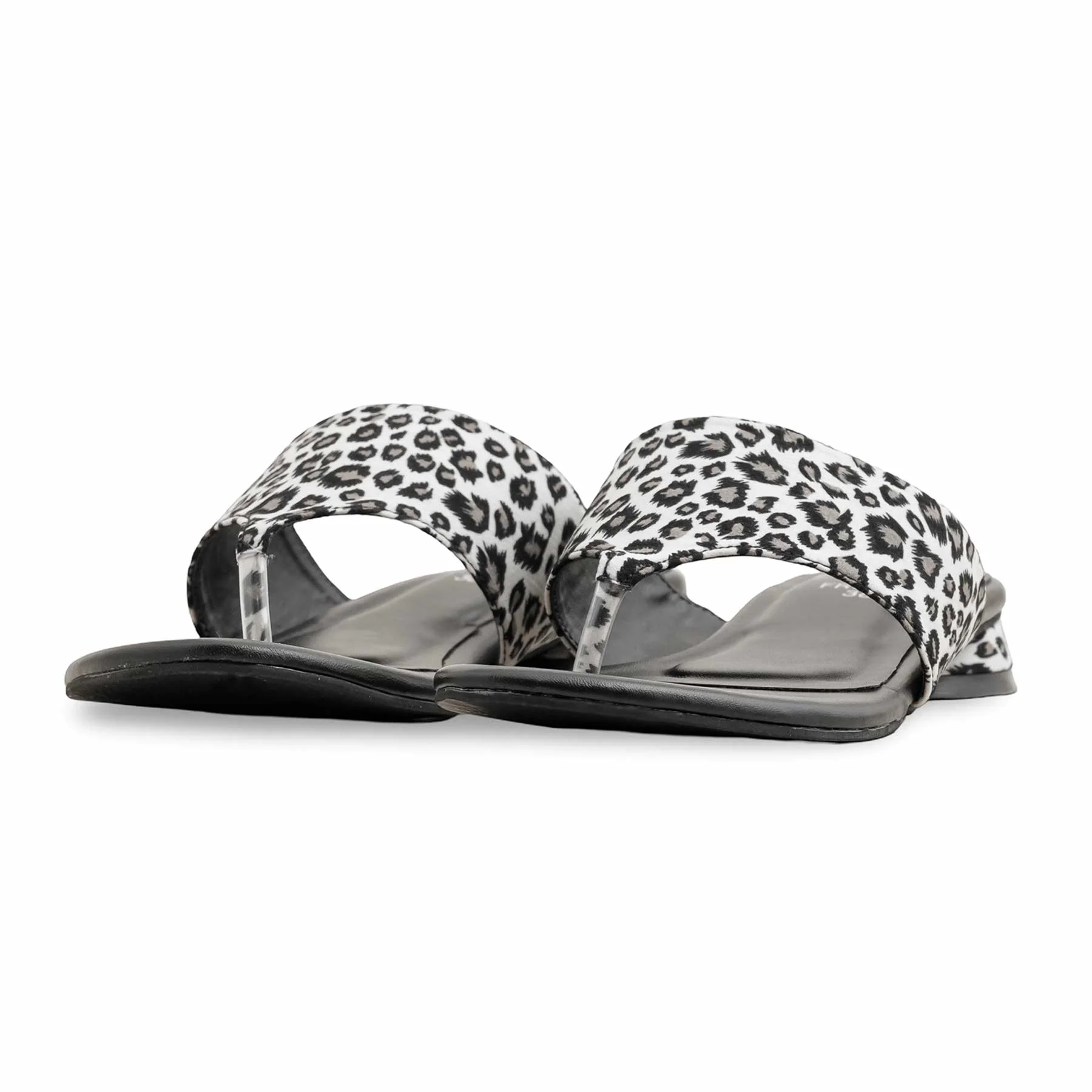 Black Formal Chappal For Women FR0570 - Image 3