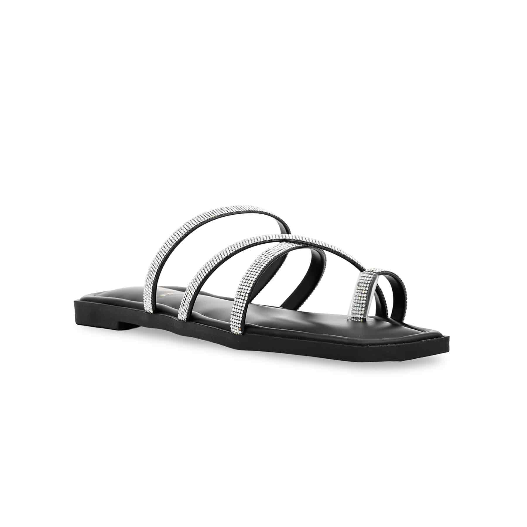 Black Formal Chappal FR0542 - Image 2
