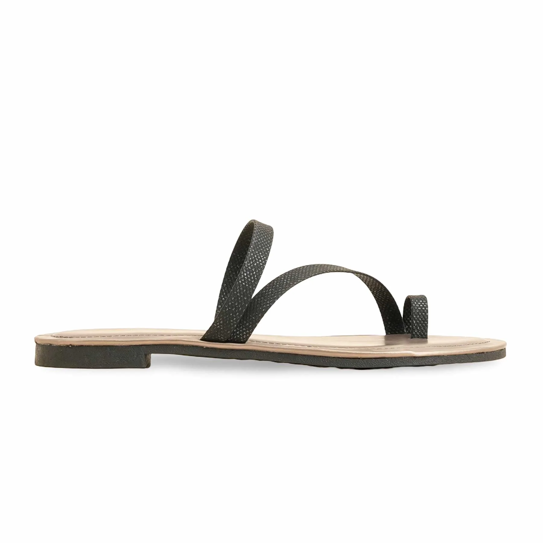 Black Formal Chappal FR0567 - Image 2