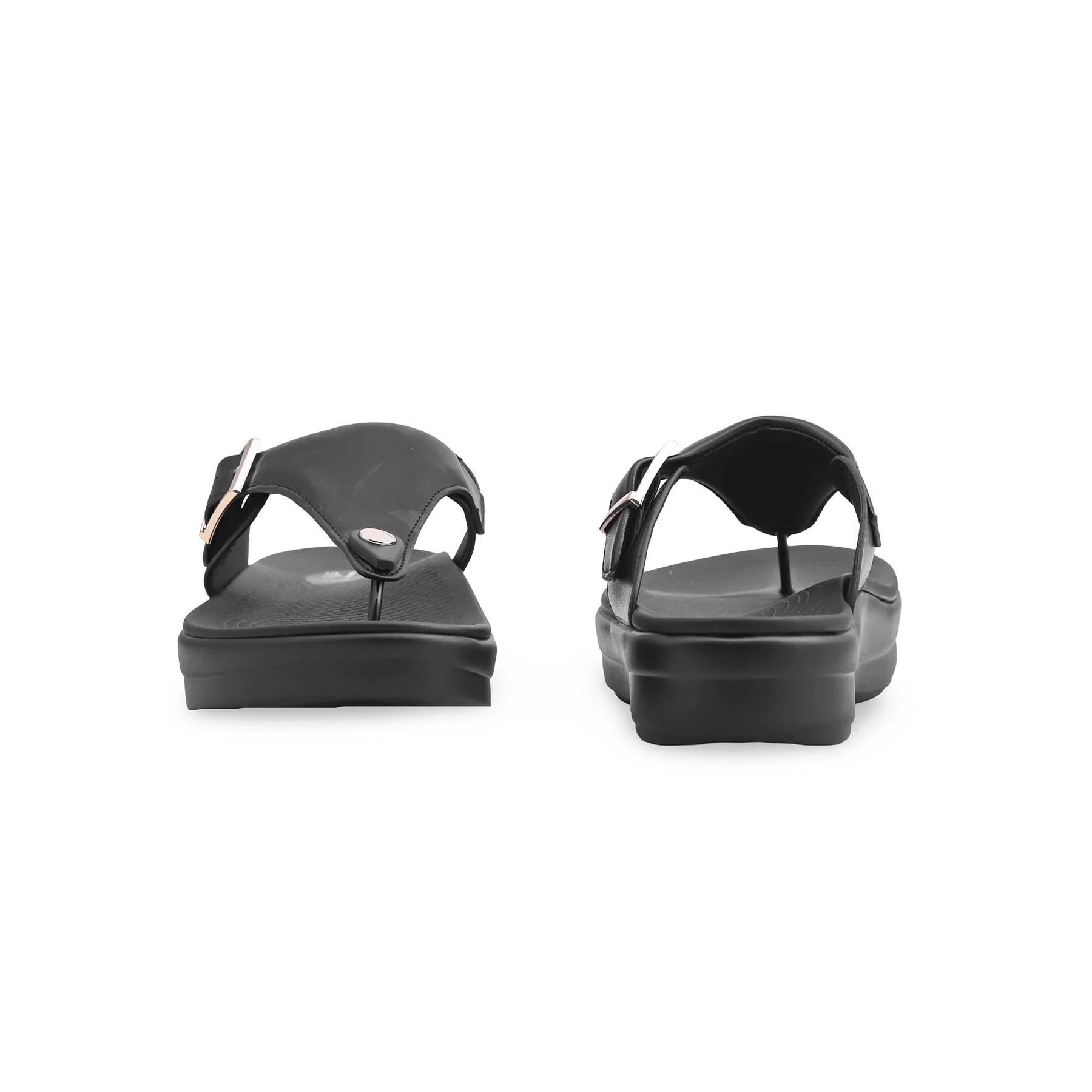 Black Formal Chappal PU0368 - Image 4