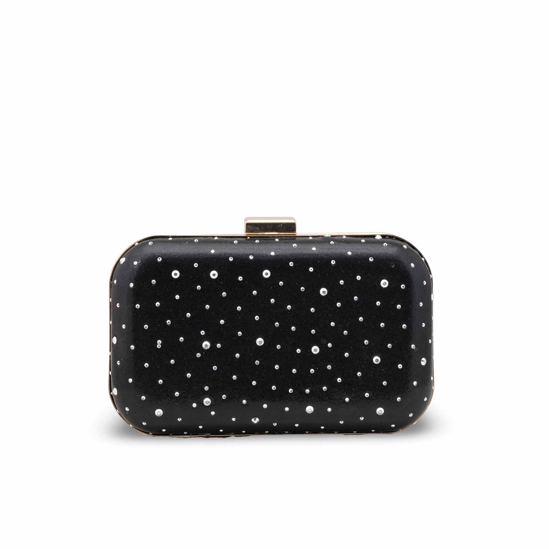 Black Formal Clutch For Ladies P15700 - Image 2