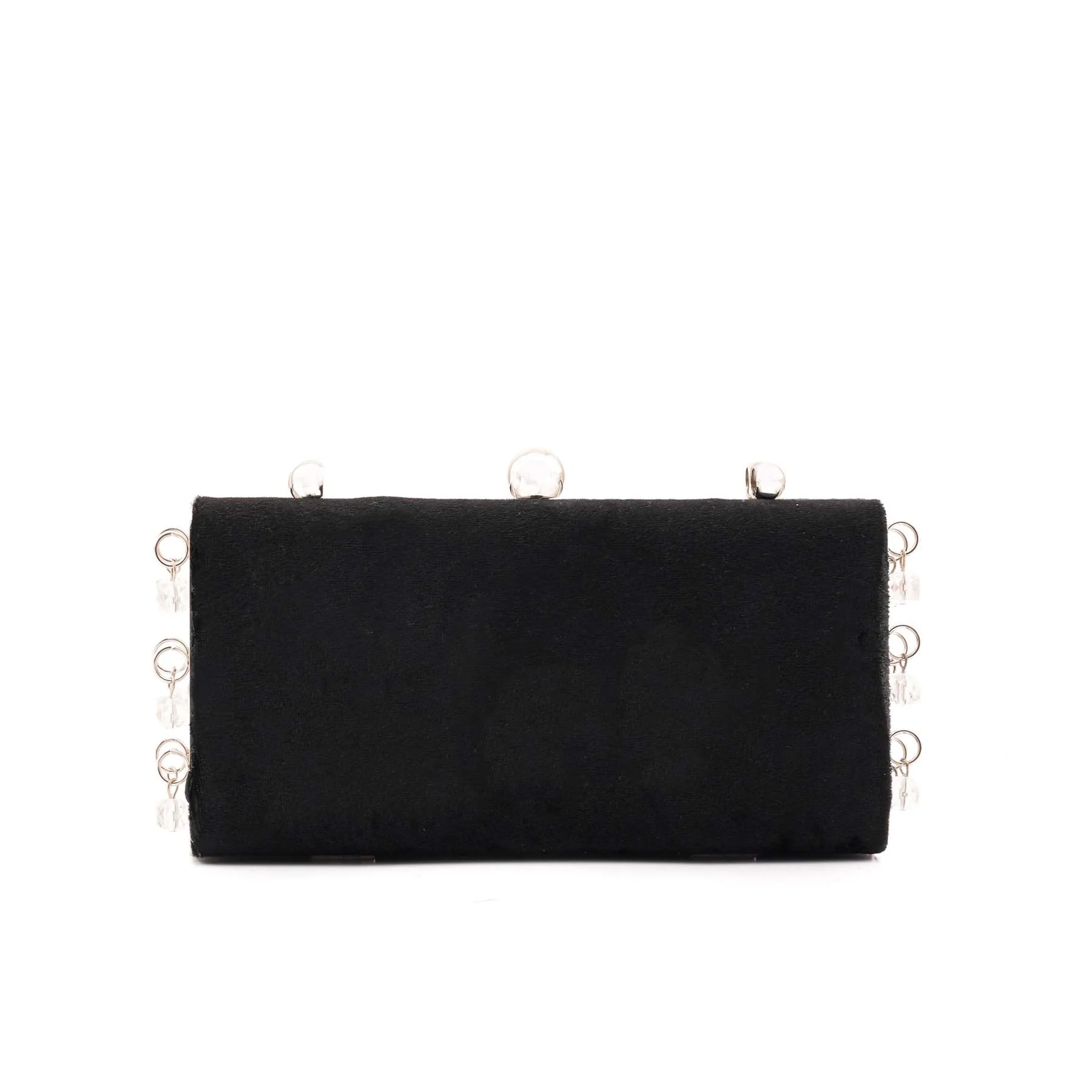 Black Formal Clutch For Ladies P15702 - Image 4