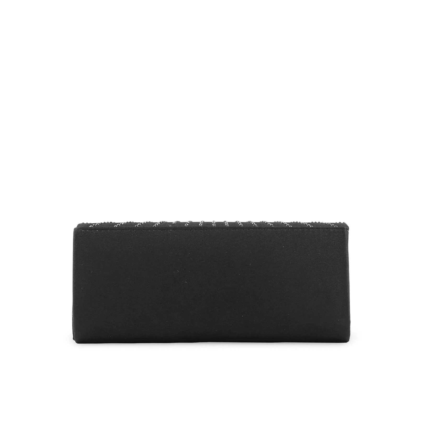 Black Formal Clutch For Women P24408 - Image 4