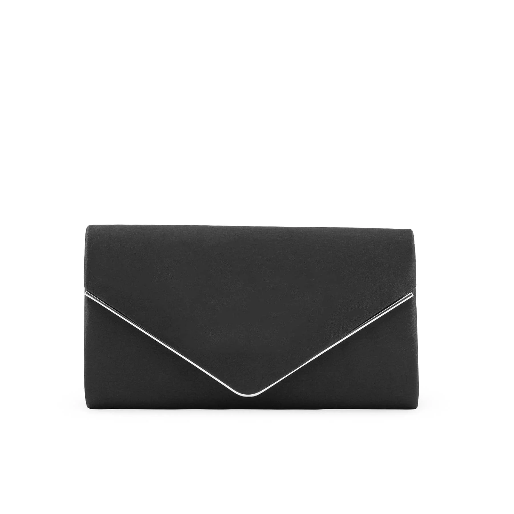 Black Formal Clutch For Women P24411 - Image 2
