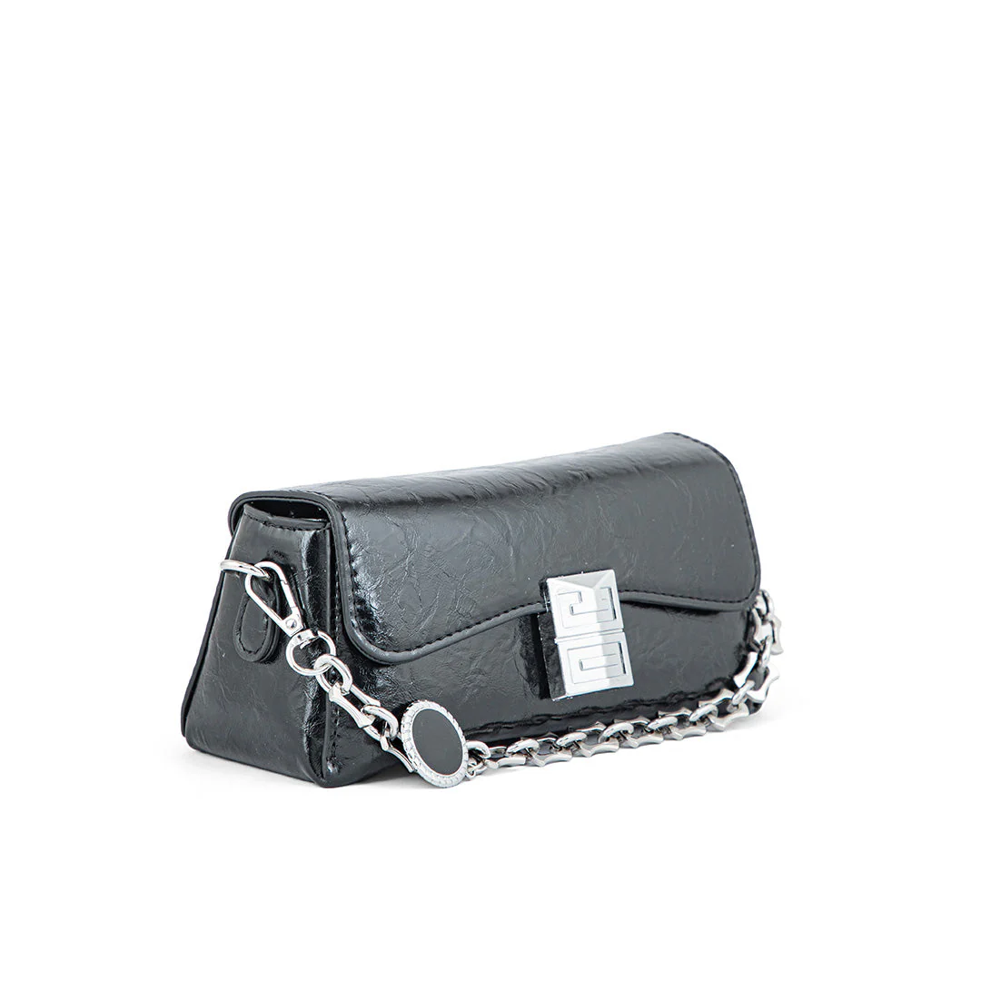 Black Formal Clutch P24106 - Image 2