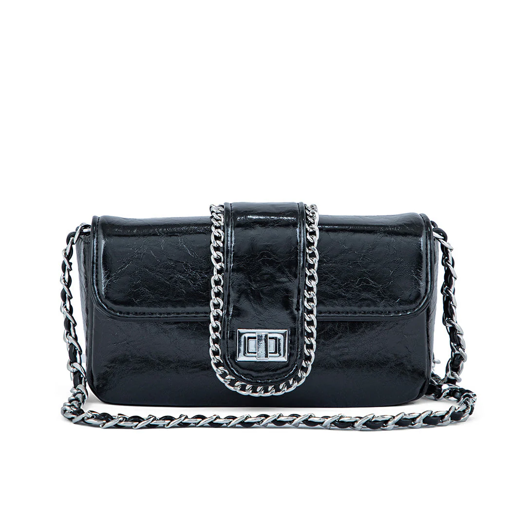 Black Formal Clutch P24107 - Image 2