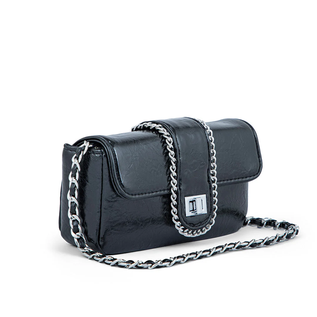Black Formal Clutch P24107 - Image 3
