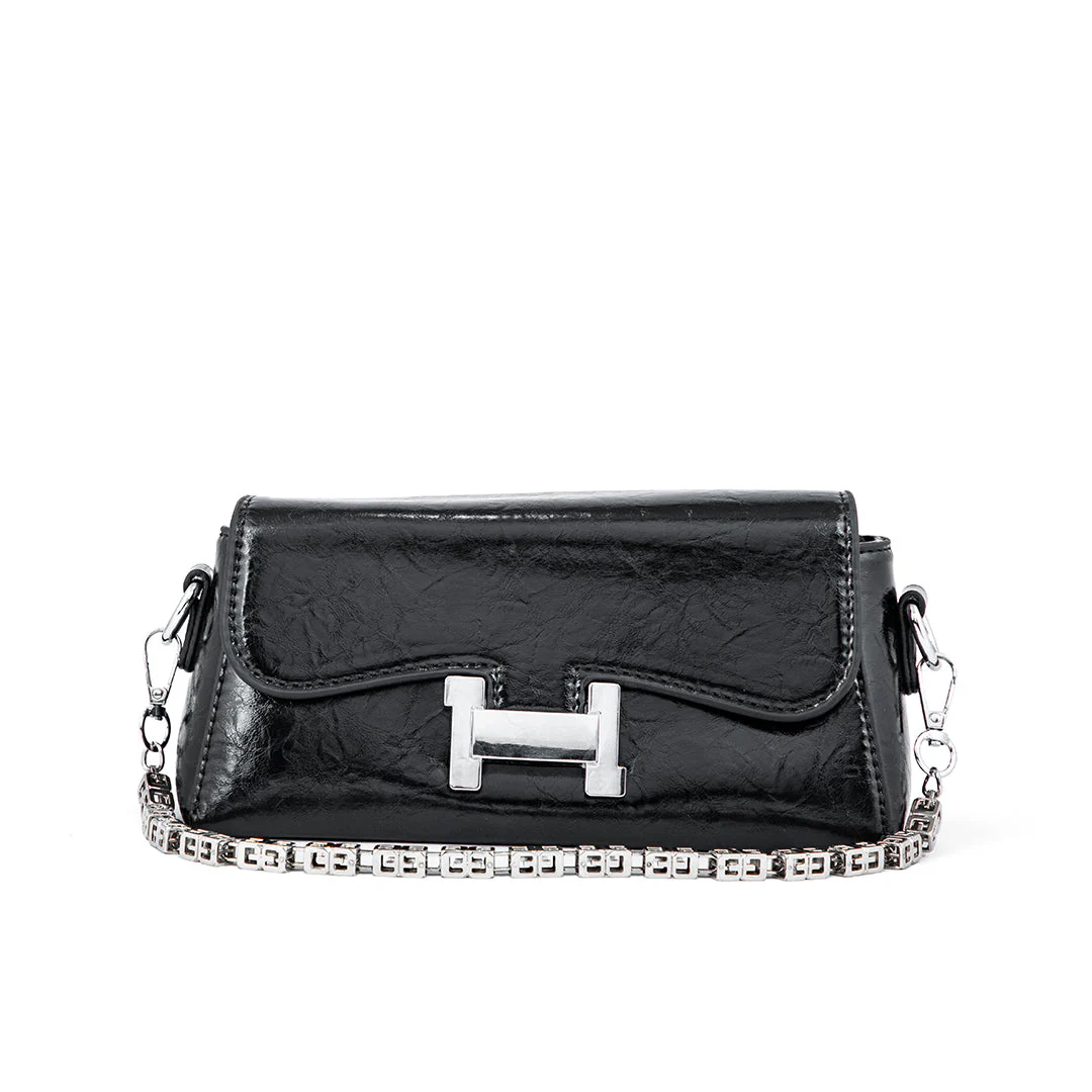 Black Formal Clutch P24111 - Image 2