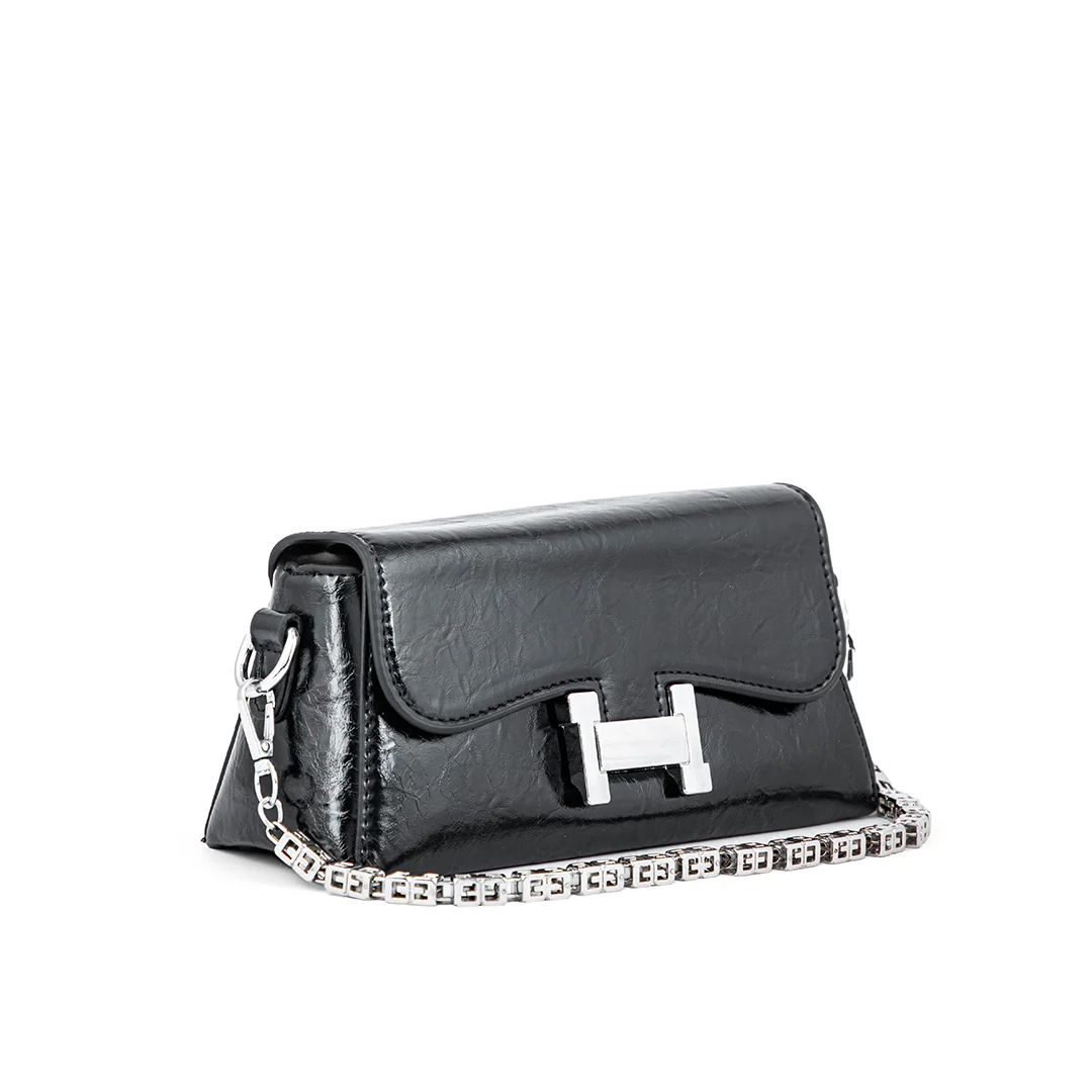 Black Formal Clutch P24111 - Image 3