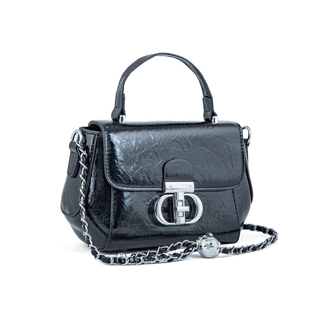 Black Formal Clutch P24112 - Image 2