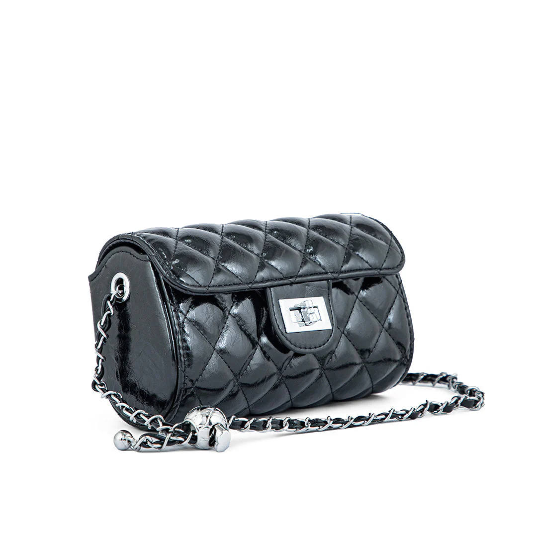 Black Formal Clutch P24114 - Image 3