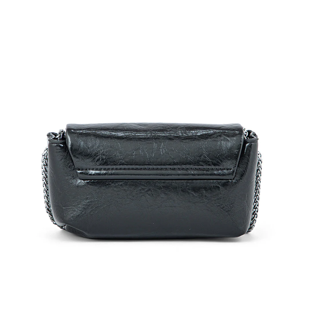 Black Formal Clutch P24115 - Image 3
