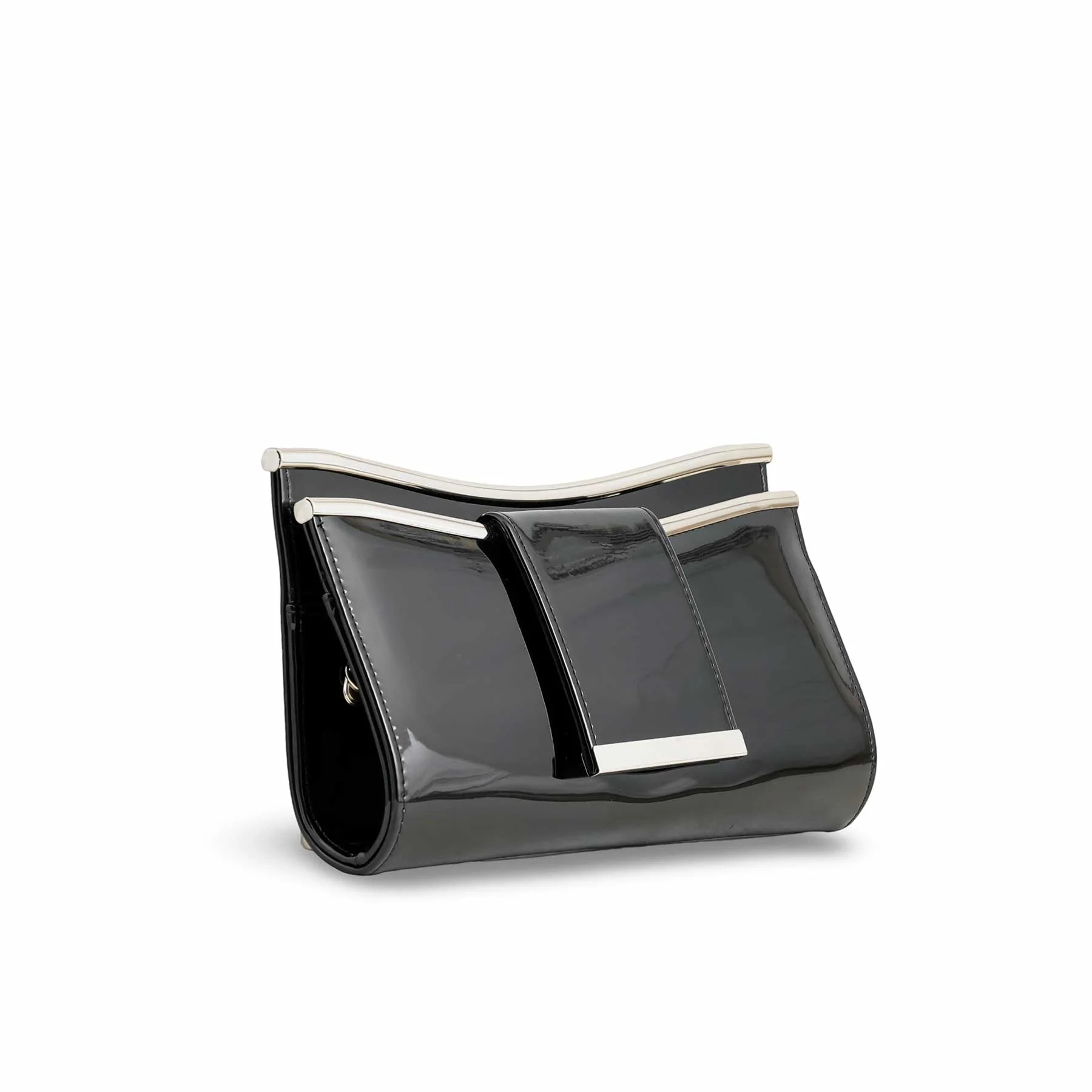 Black Formal Clutch P24207 - Image 2