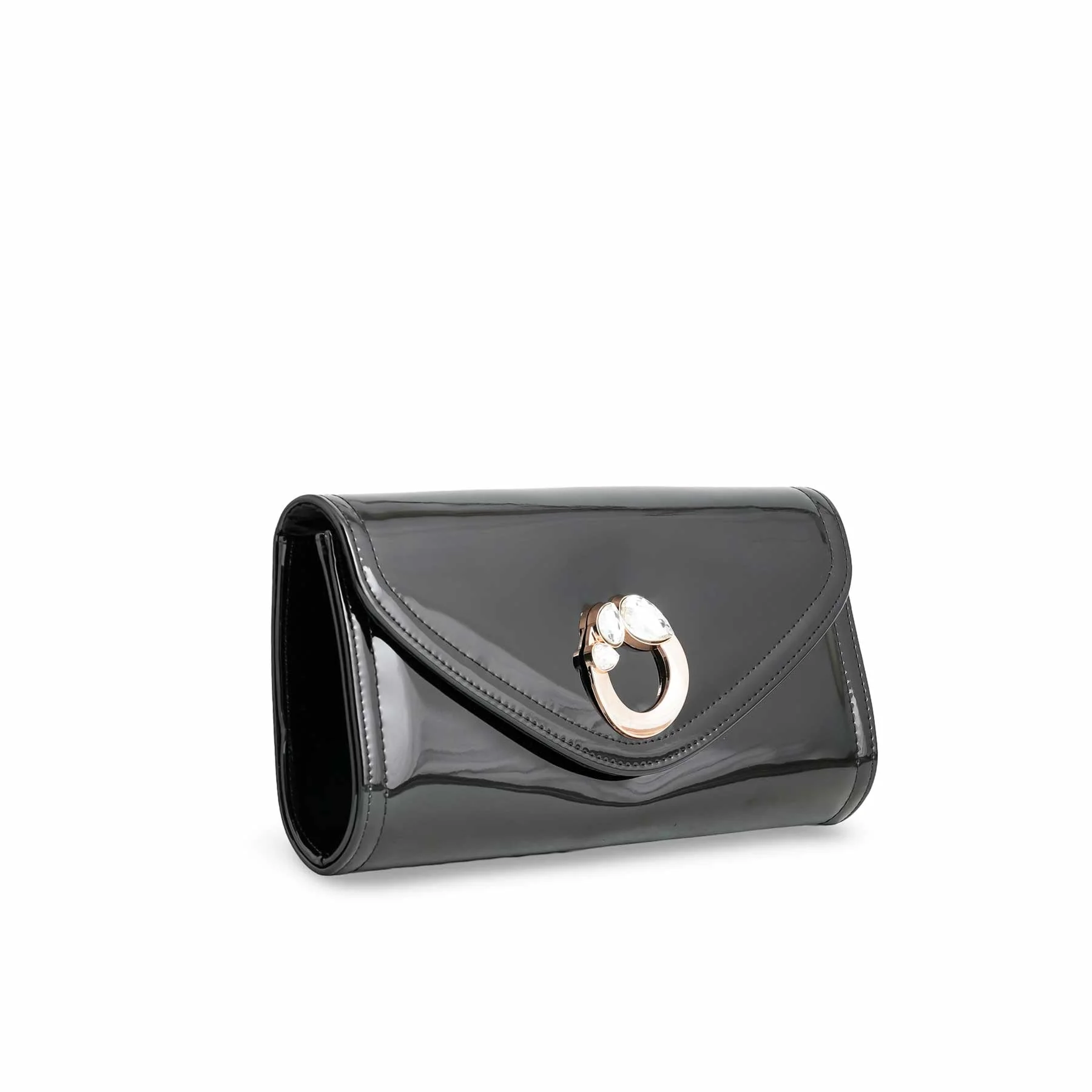 Black Formal Clutch P24211 - Image 2