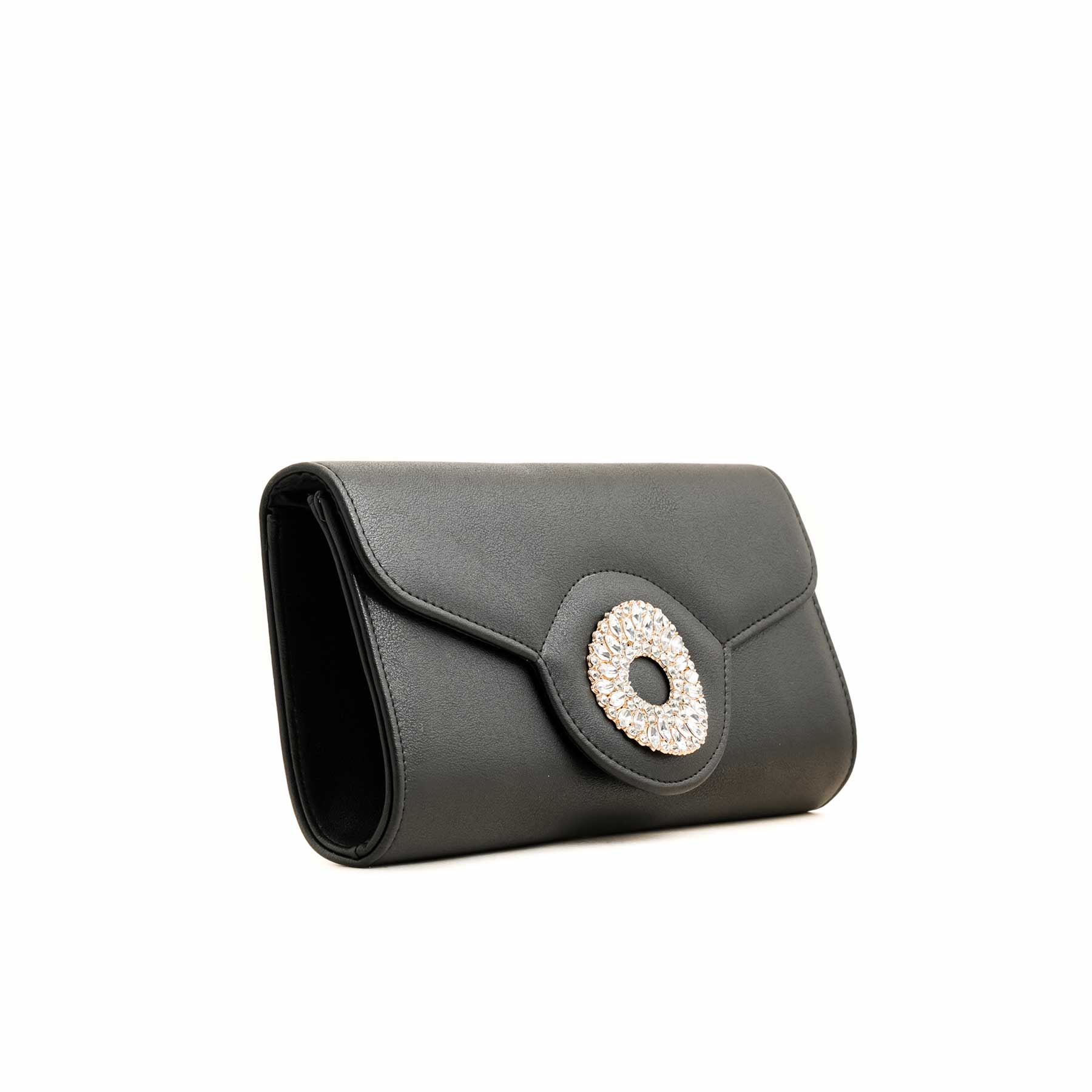 Black Formal Clutch P24217 - Image 2
