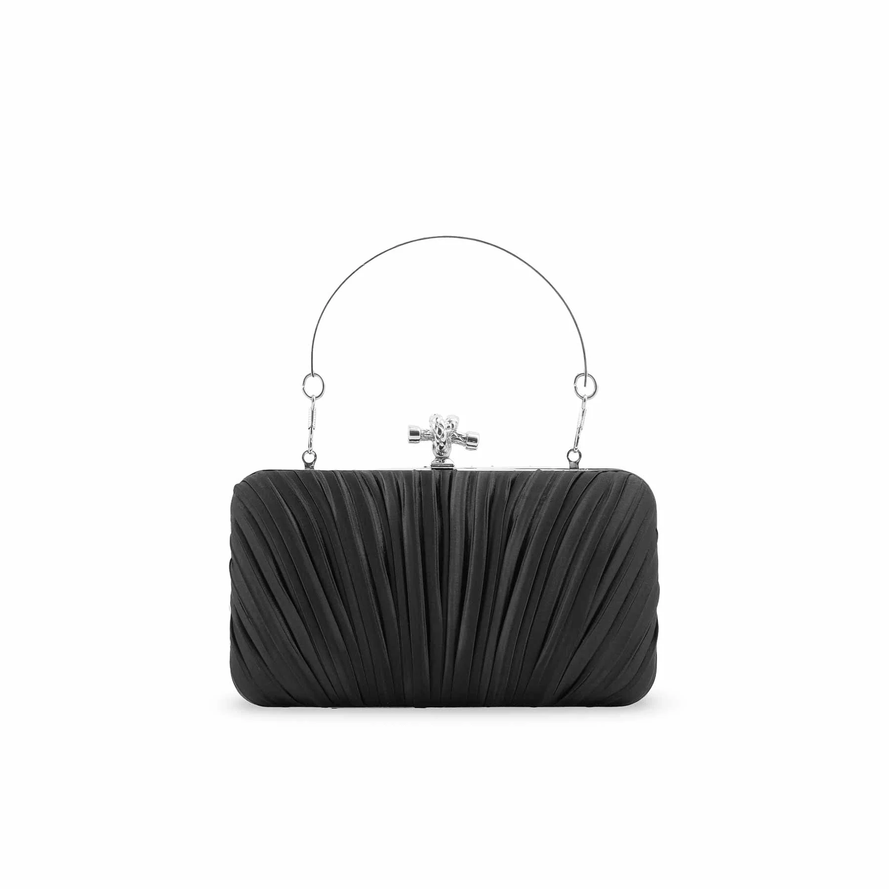 Black Formal Clutch P24438 - Image 2