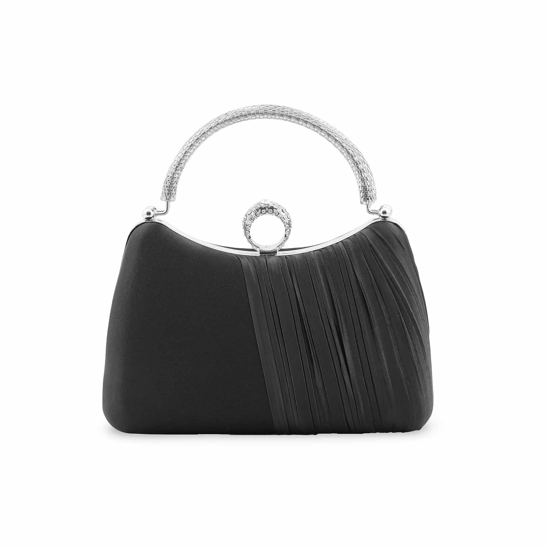Black Formal Clutch P24441 - Image 4