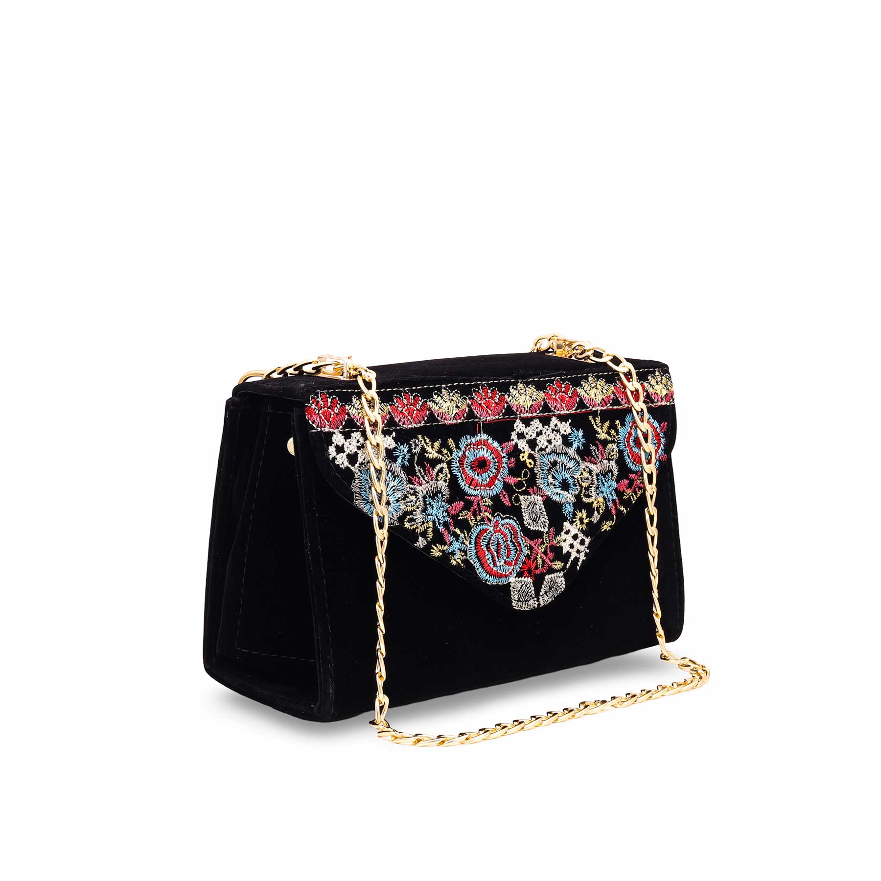 Black Formal Clutch P50264 - Image 2