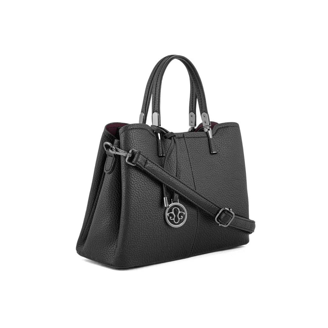 Black Formal Hand Bag For Ladies P36291 - Image 2