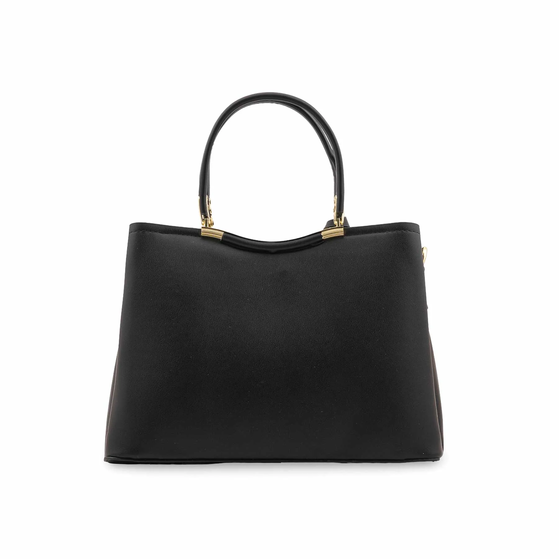 Black Formal Hand Bag For Ladies P36444 - Image 4
