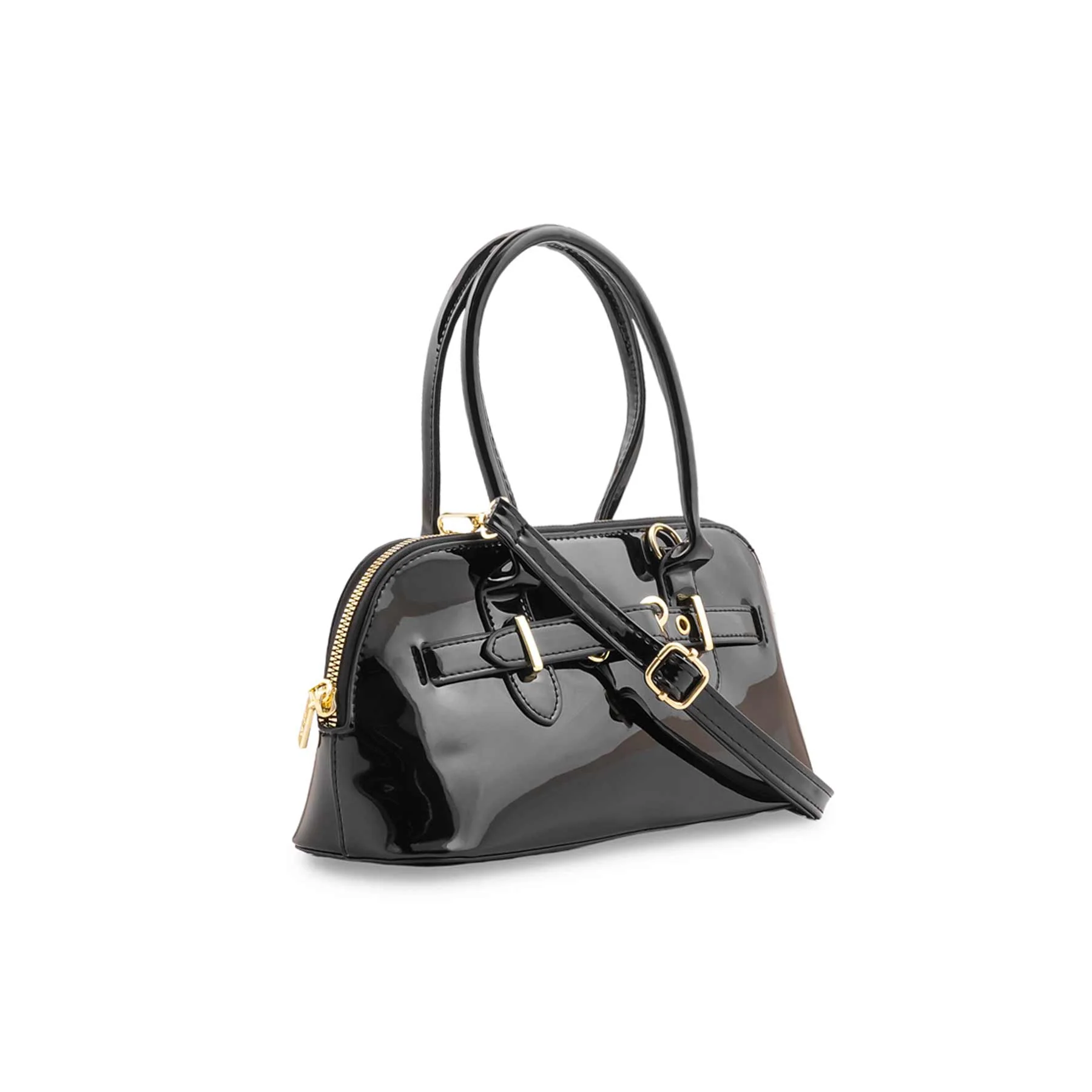 Black Formal Hand Bag For Ladies P36487 - Image 3