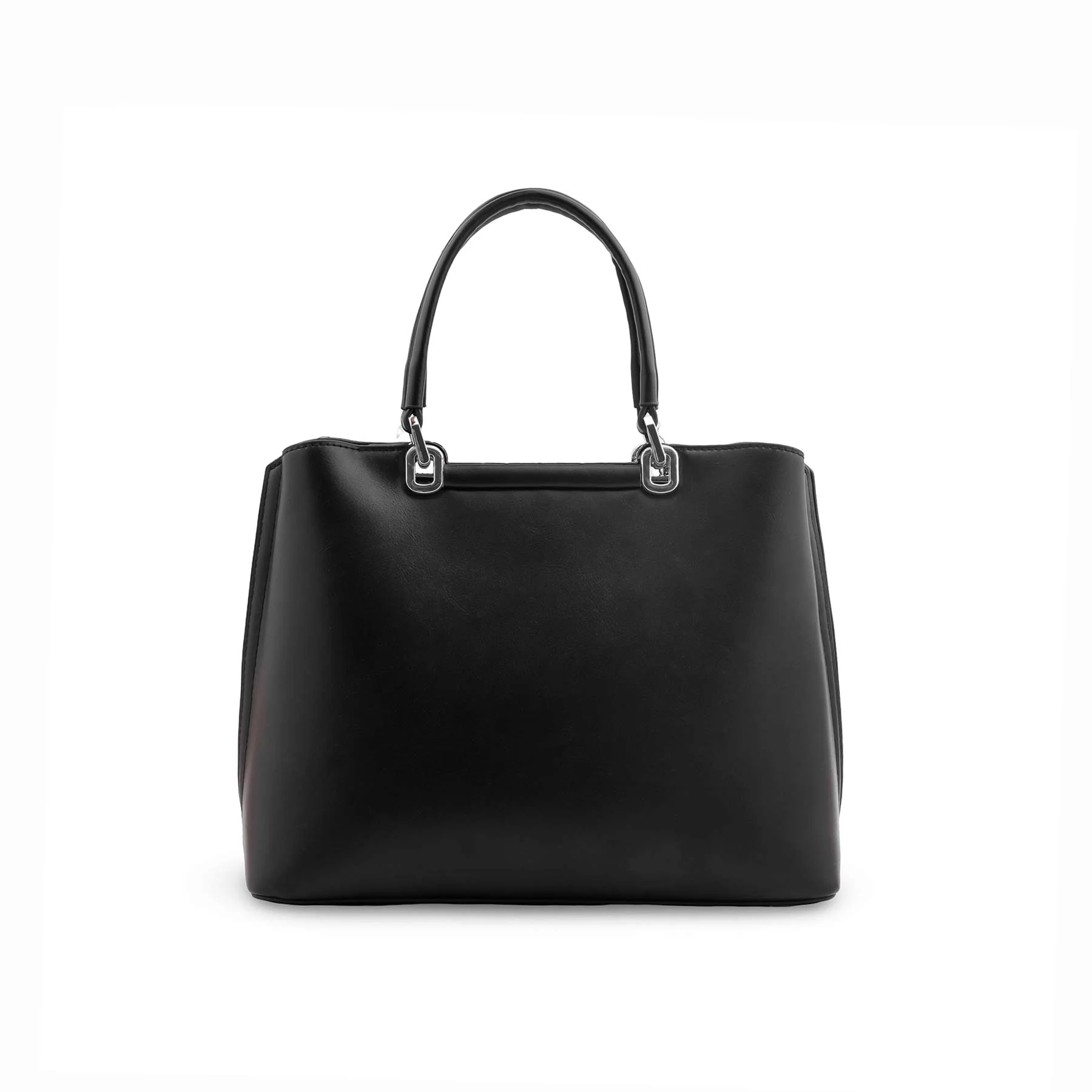 Black Formal Hand Bag For Ladies P36560 - Image 6