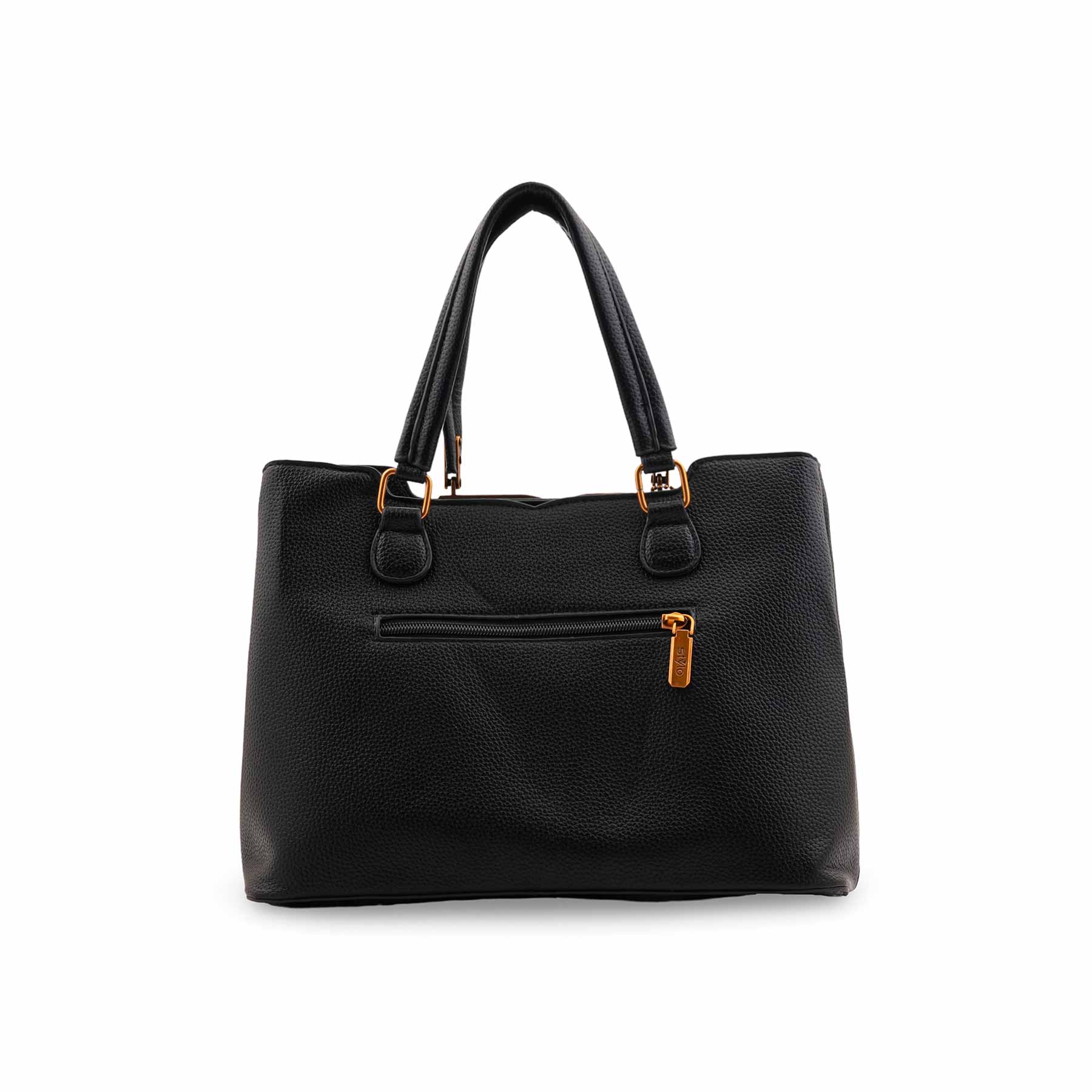Black Formal Hand Bag For Ladies P36596 - Image 4