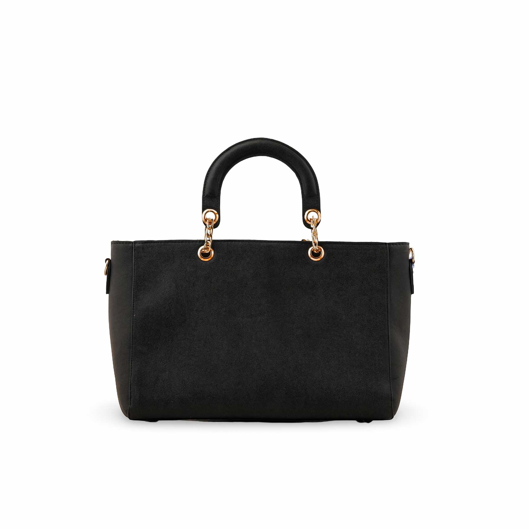 Black Formal Hand Bag For Ladies P55739 - Image 4