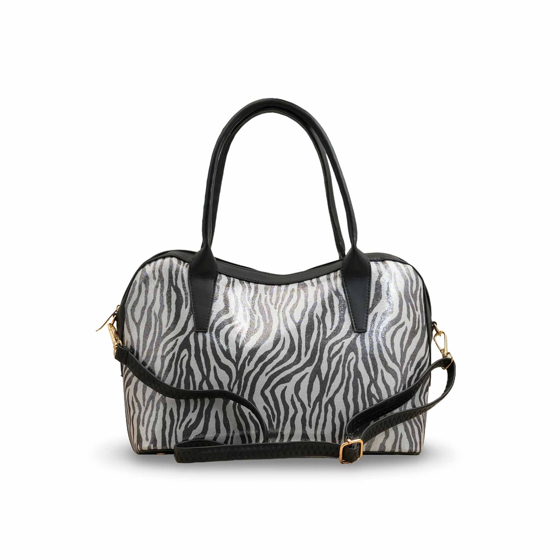 Black Formal Hand Bag For Ladies P55815 - Image 4