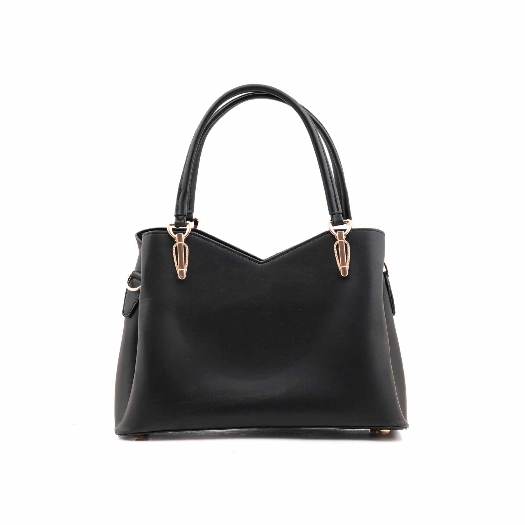 Black Formal Hand Bag For Ladies P55848 - Image 4