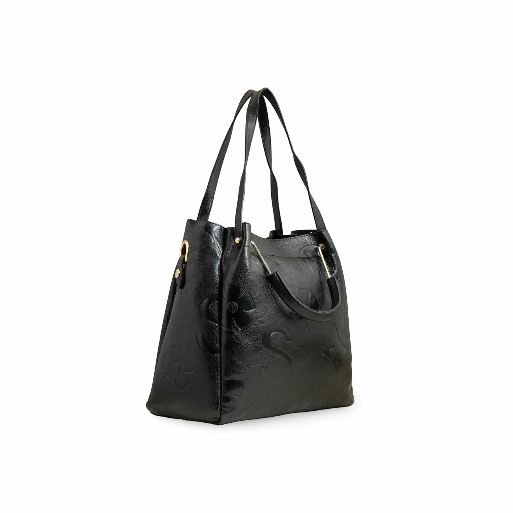 Black Formal Hand Bag For Women P36220 - Image 2