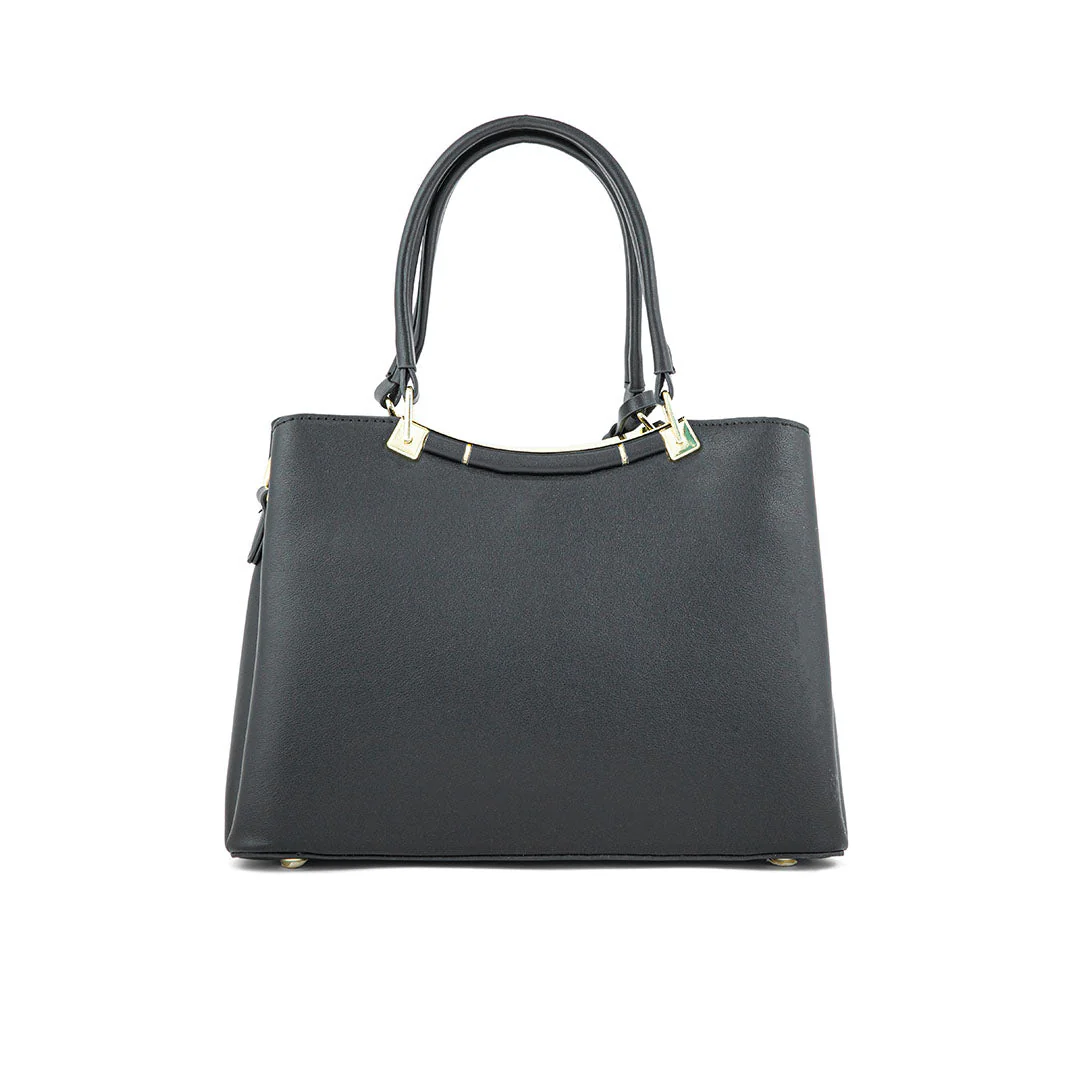 Black Formal Hand Bag For Women P36283 - Image 4